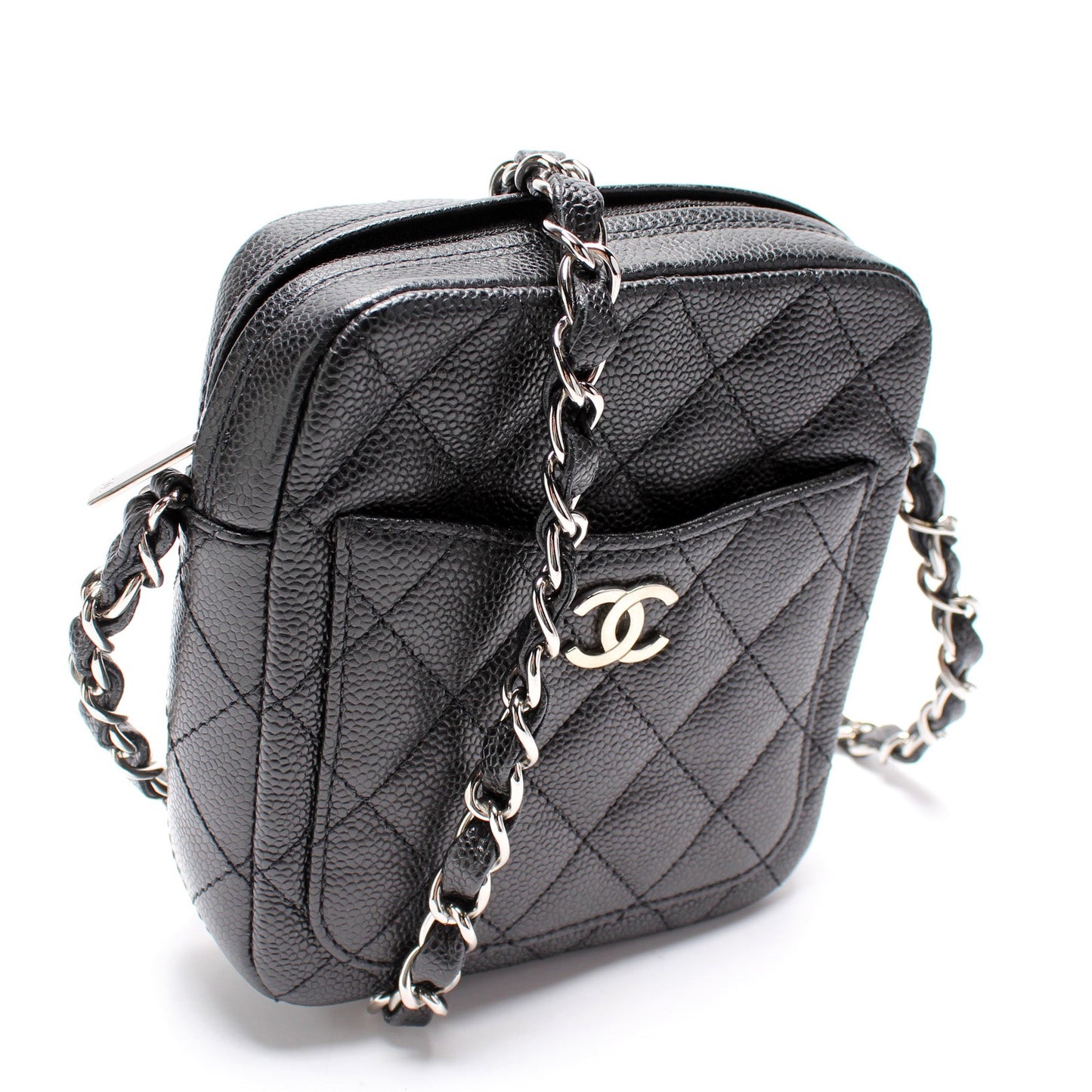 Mini Rectangle Crossbody Caviar