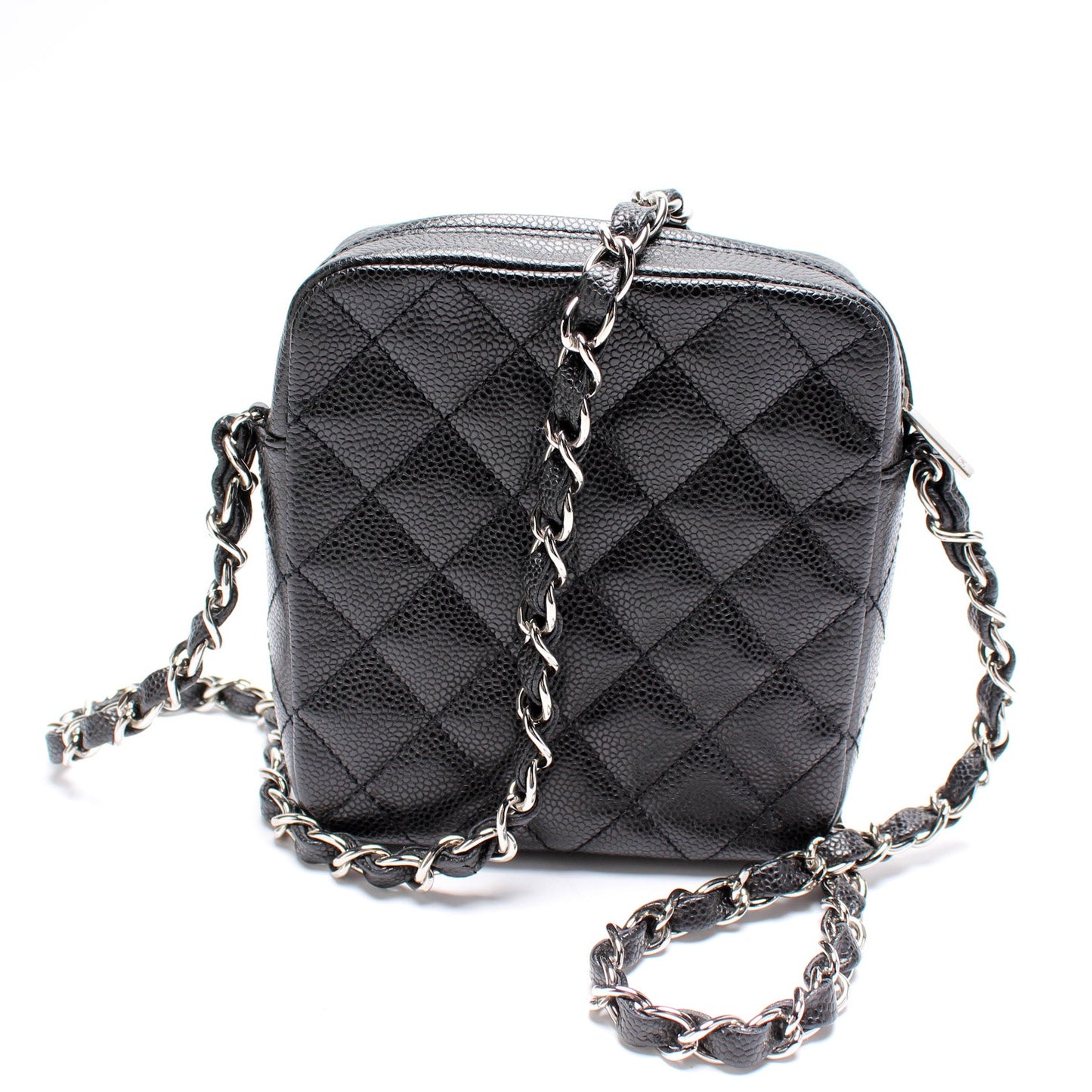 Mini Rectangle Crossbody Caviar