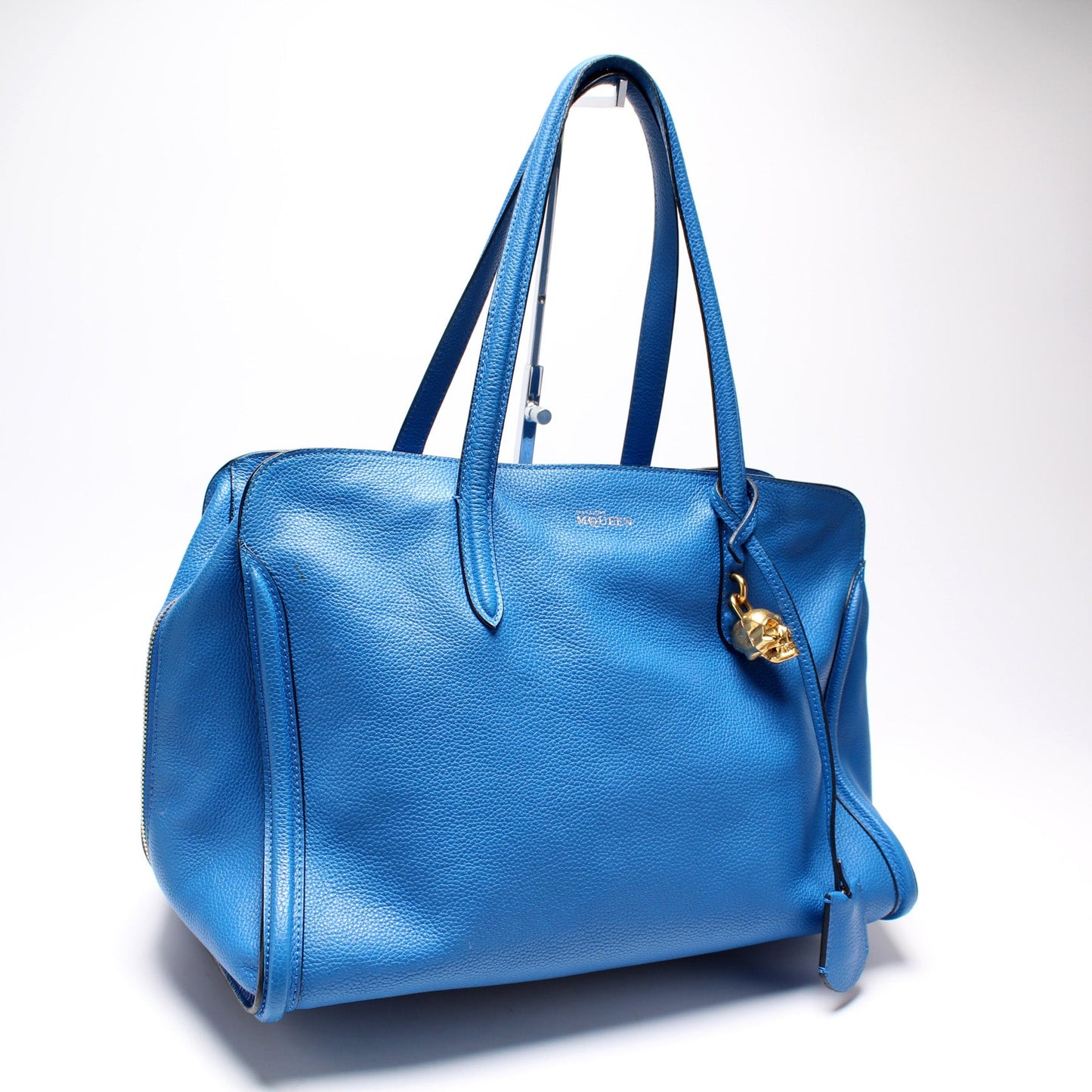 Skull Padlock Zip Around Tote