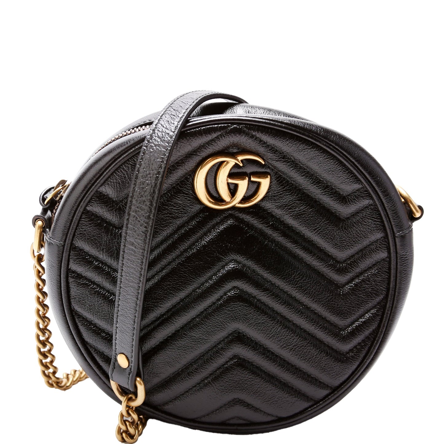 550154 Marmont Mini Round Black