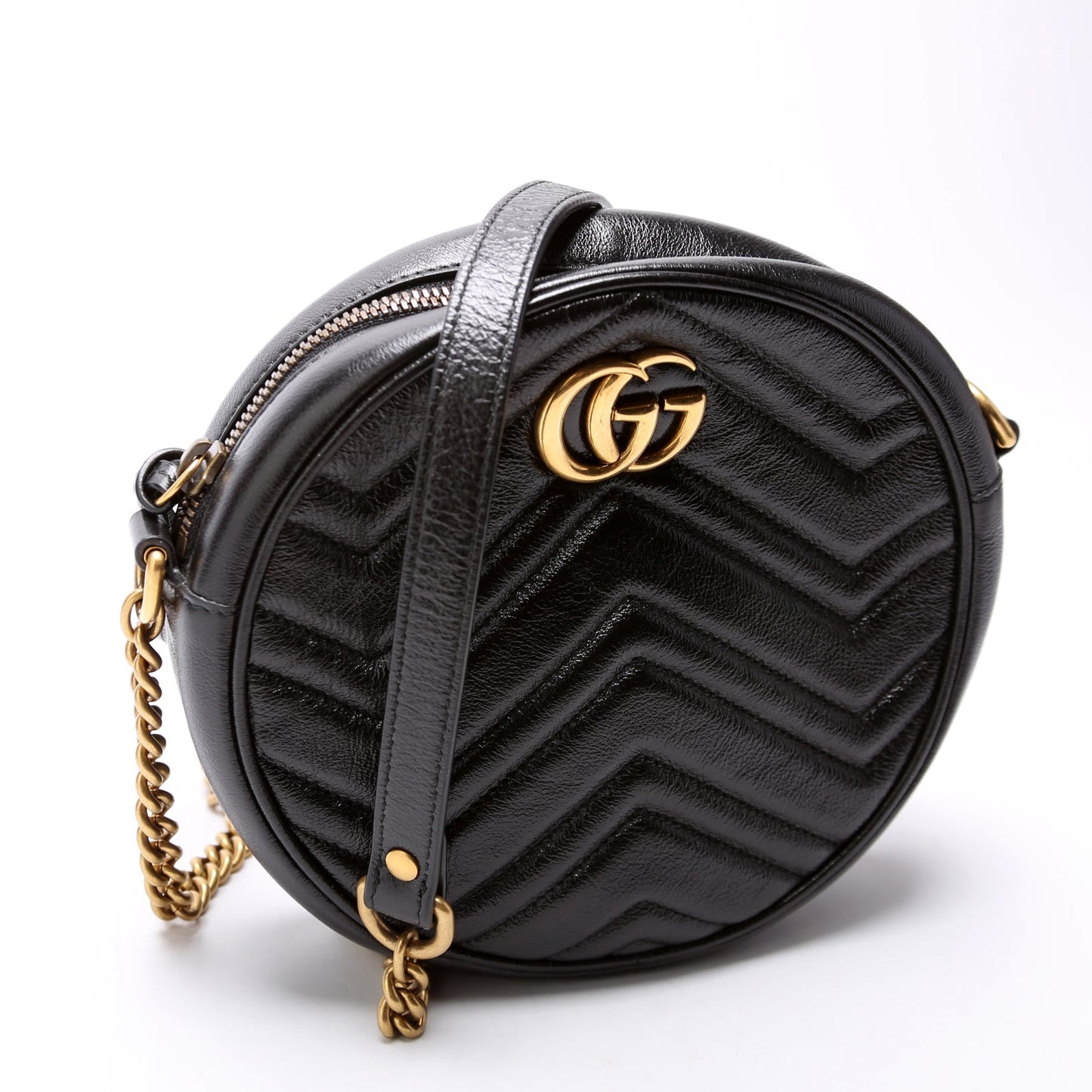 550154 Marmont Mini Round Black
