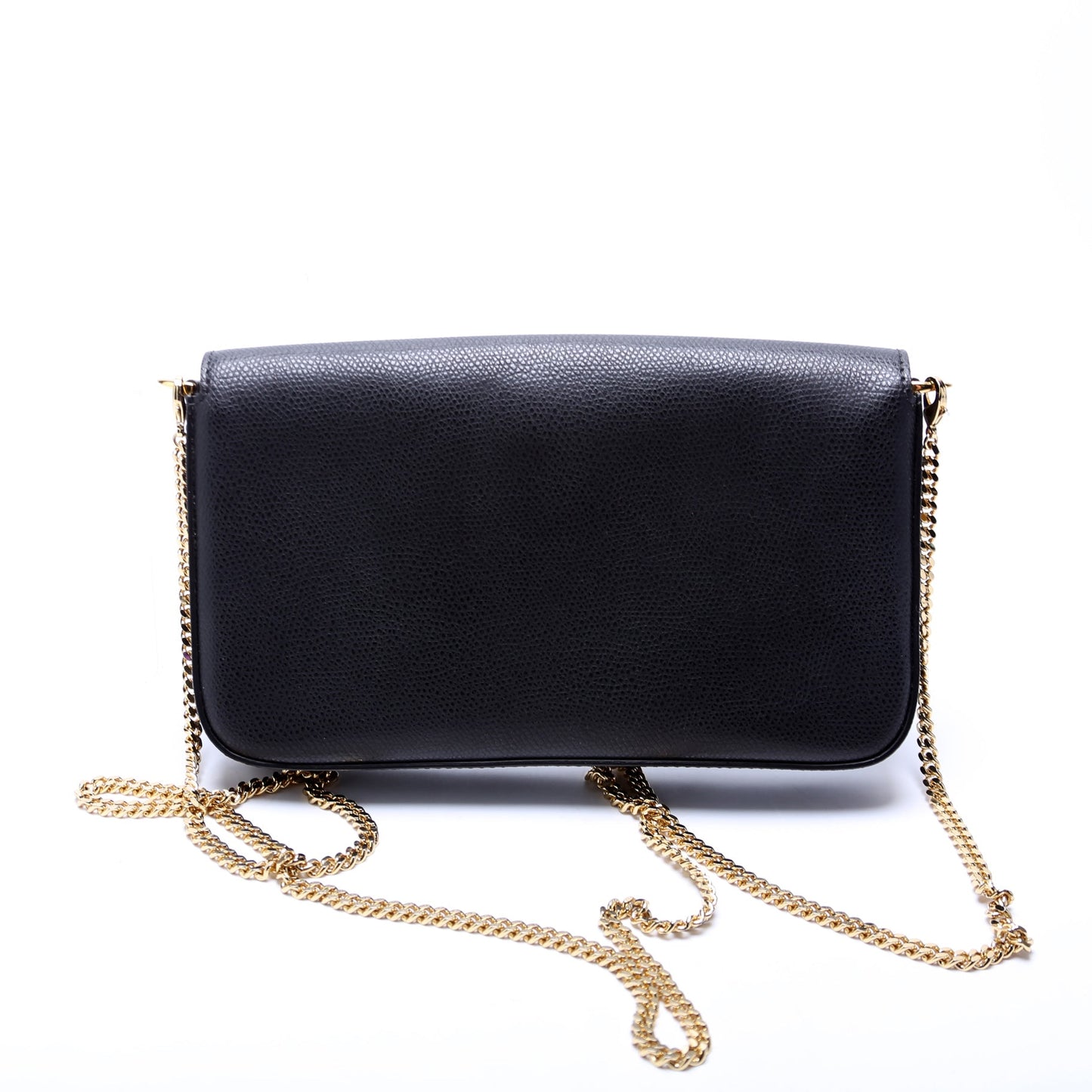 8BS032A Wallet on Chain with Pouches Black