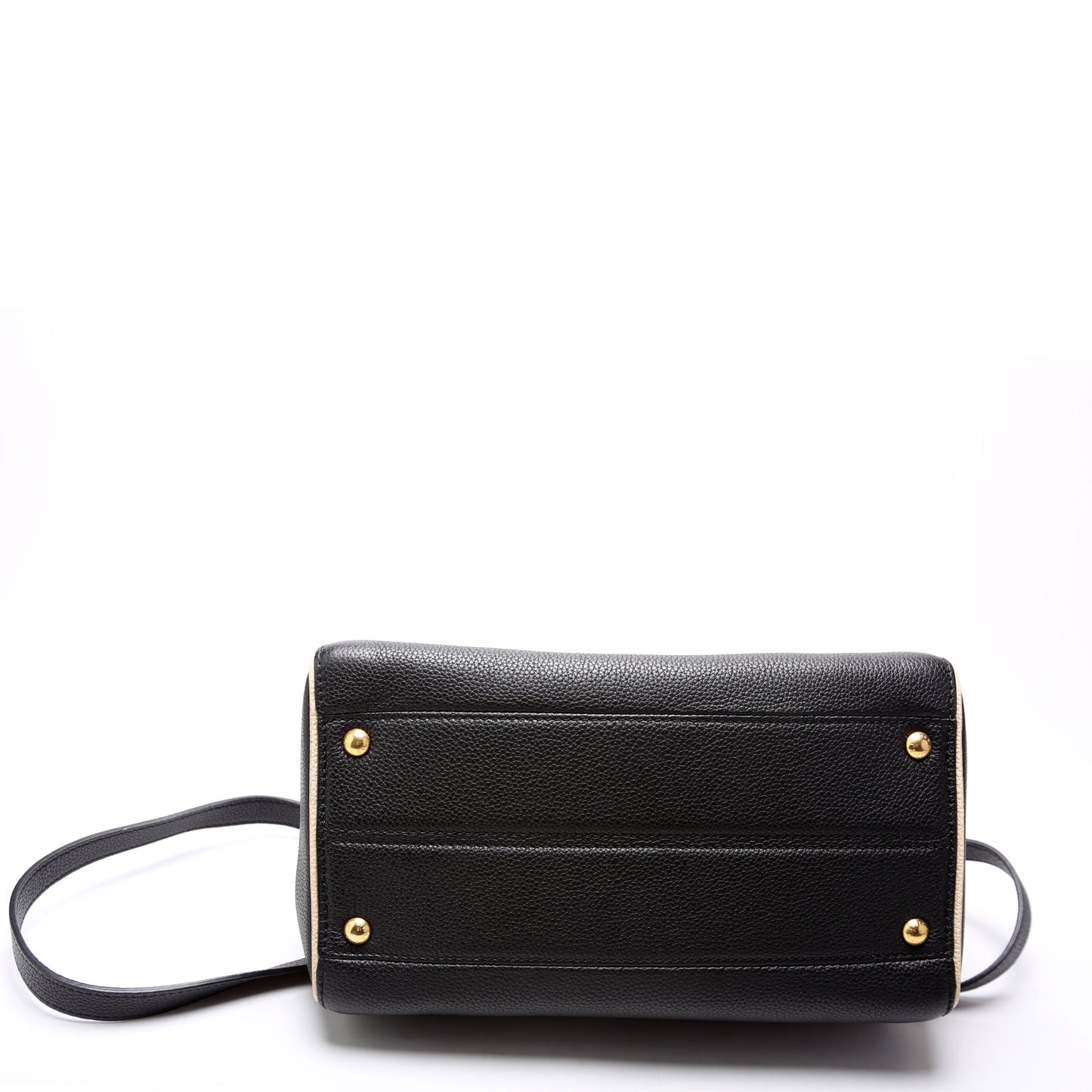 Double V Leather Black