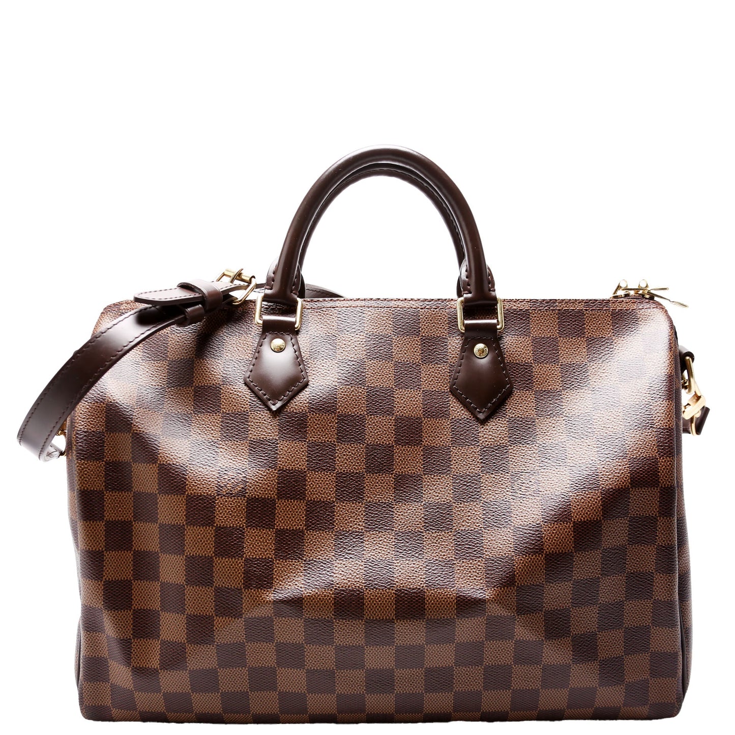 Speedy 35 Bandouliere Damier Ebene