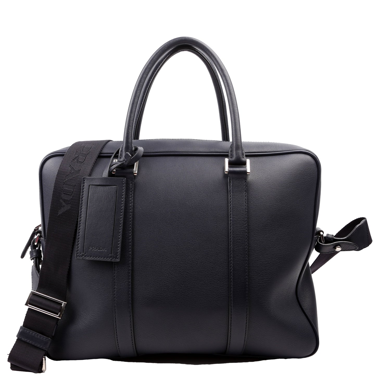 2VE305 Business Bag 2-Way Leather Blue