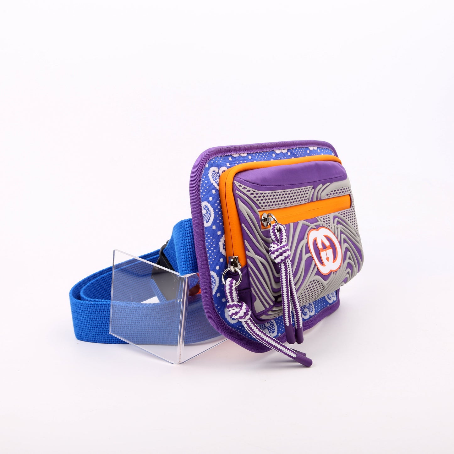 752102 GG Nylon/Rubber Belt Bag