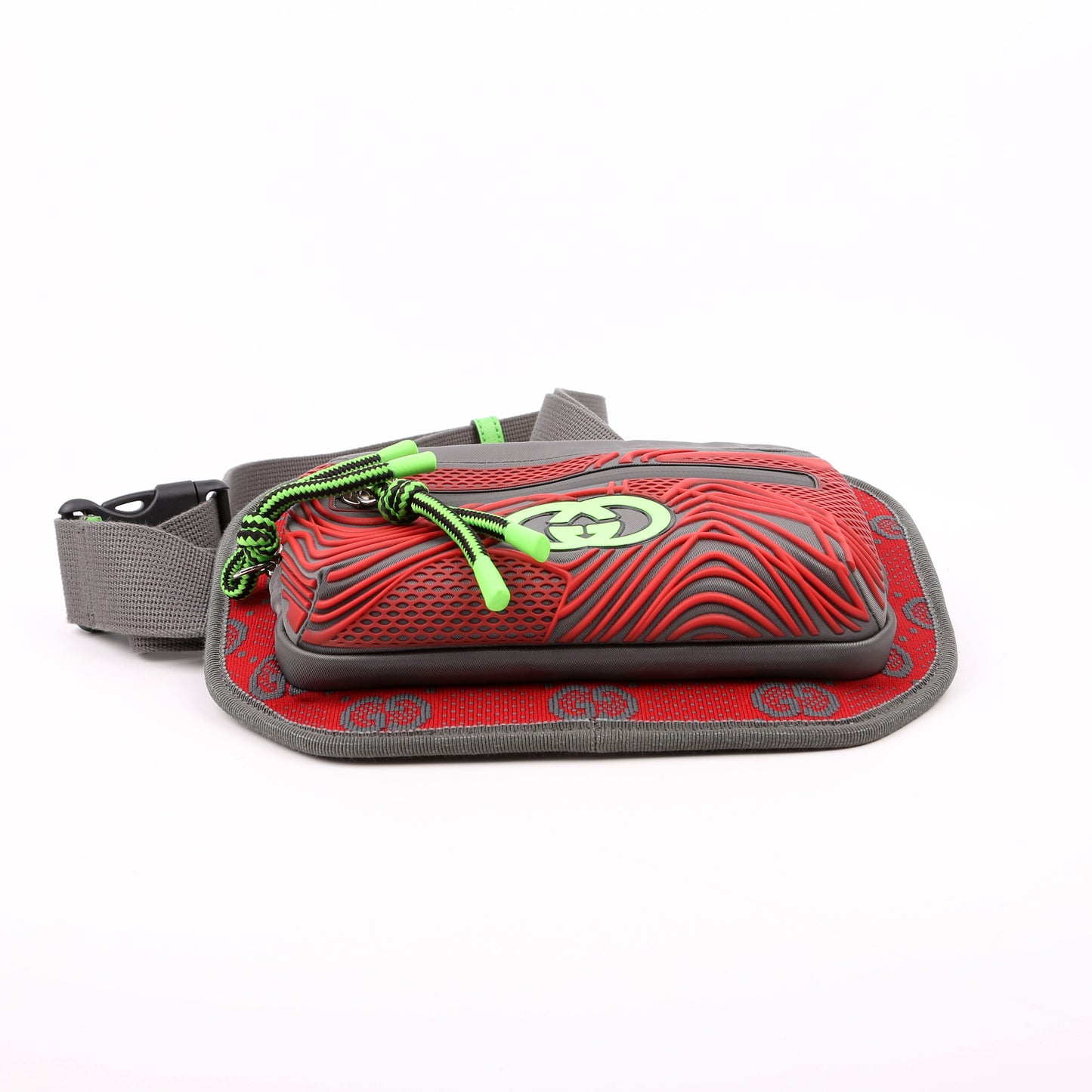 752102 GG Nylon/Rubber Belt Bag