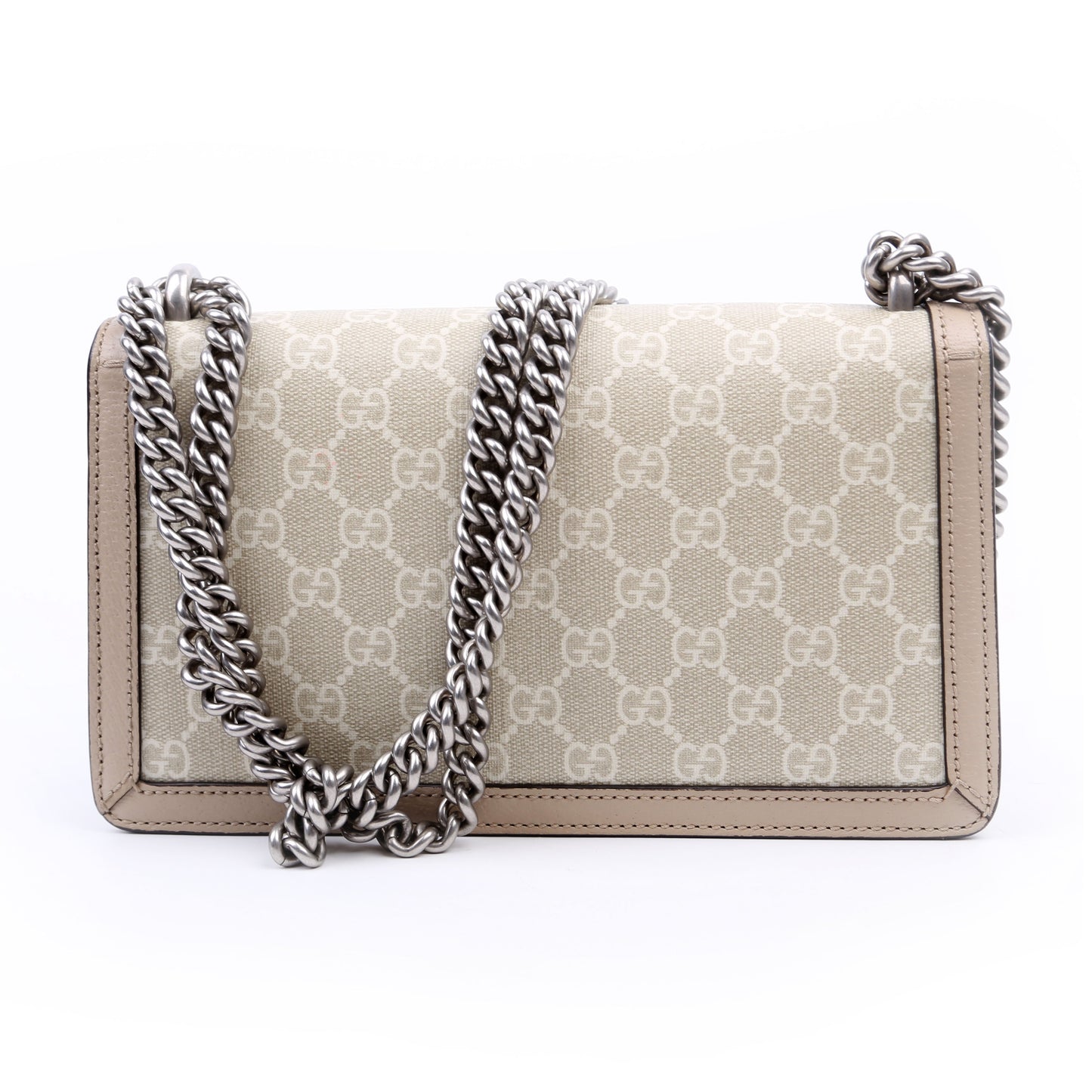 499623 Dionysus Small GG Supreme Beige