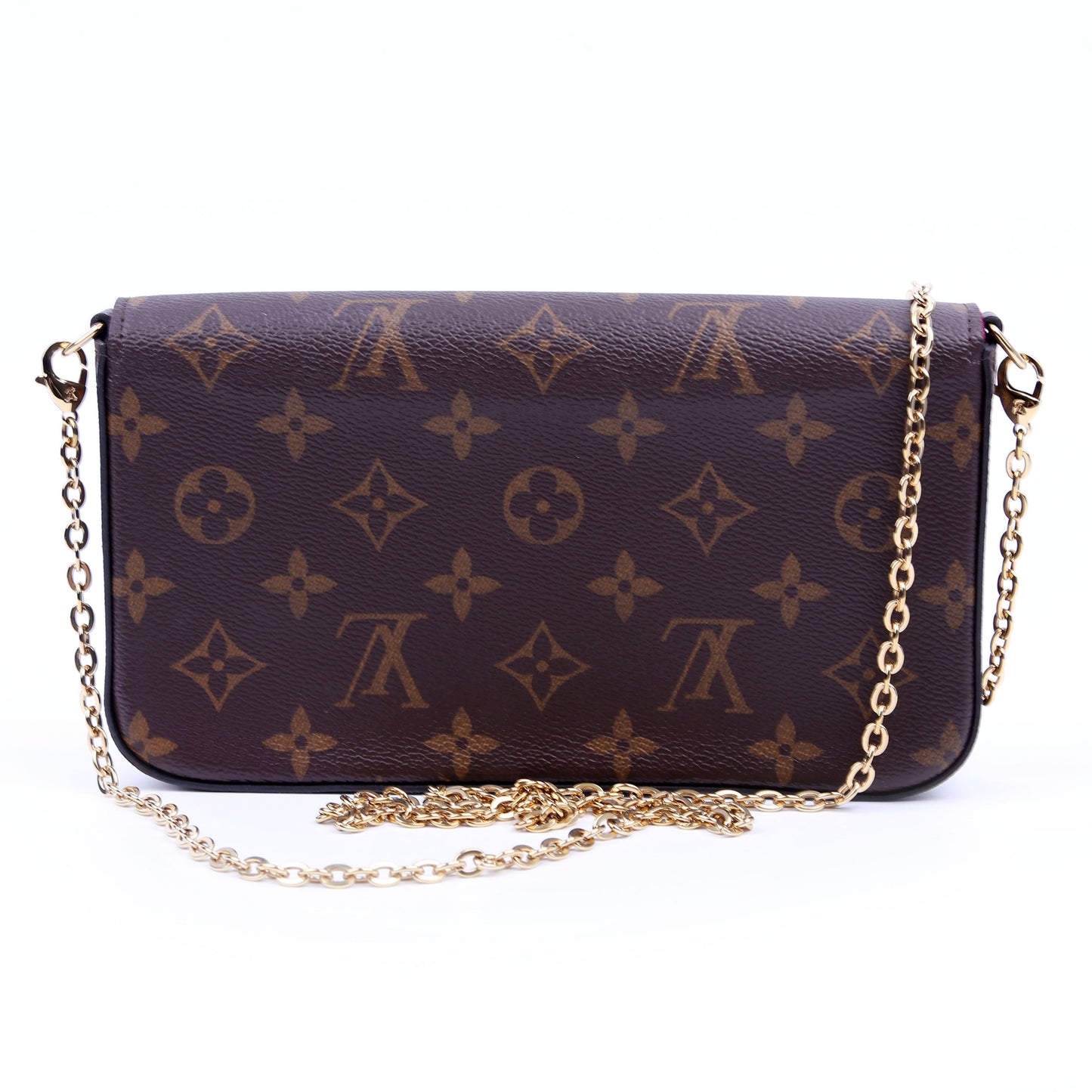 Pochette Felicie Monogram Berry