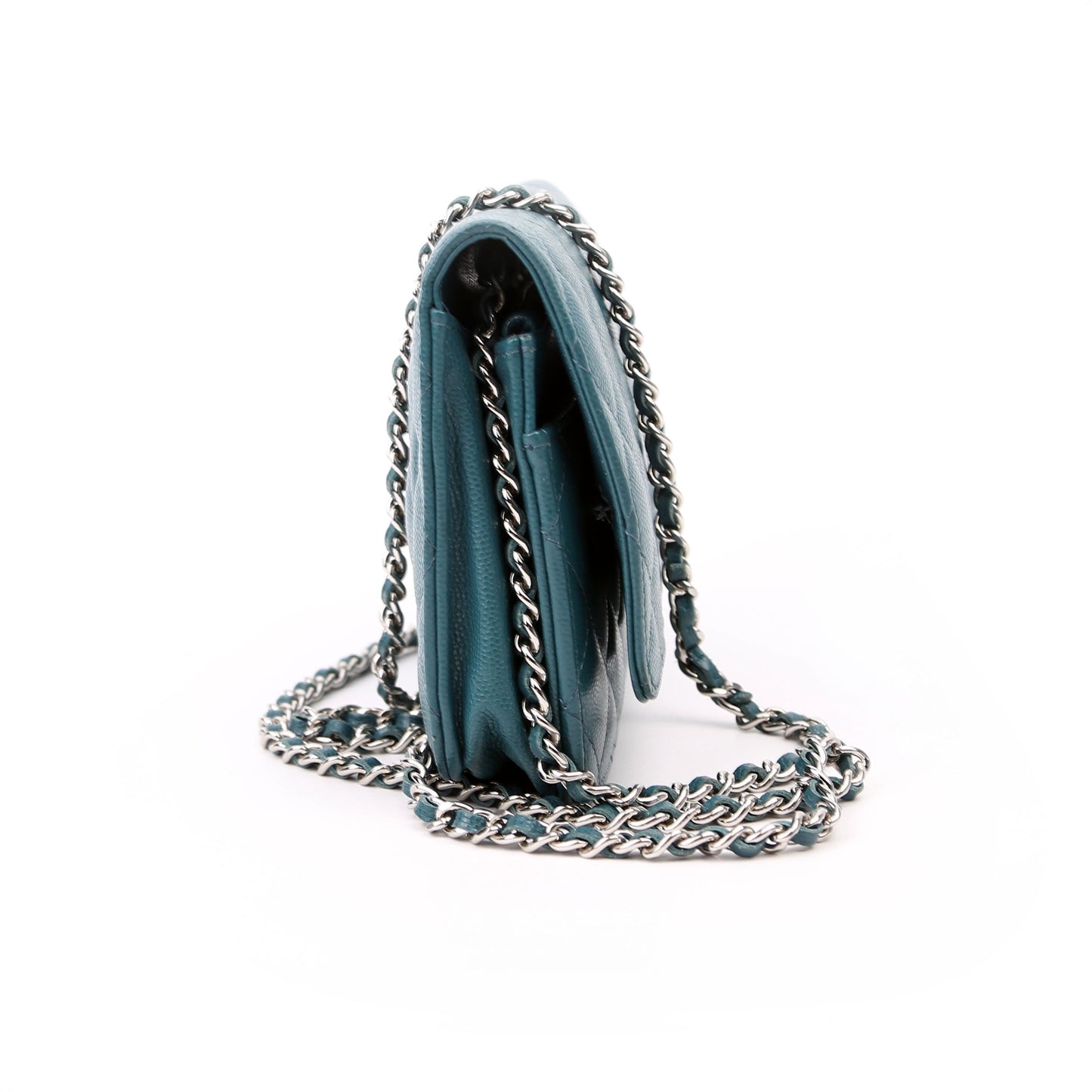 WOC Classic Quilted Caviar Teal