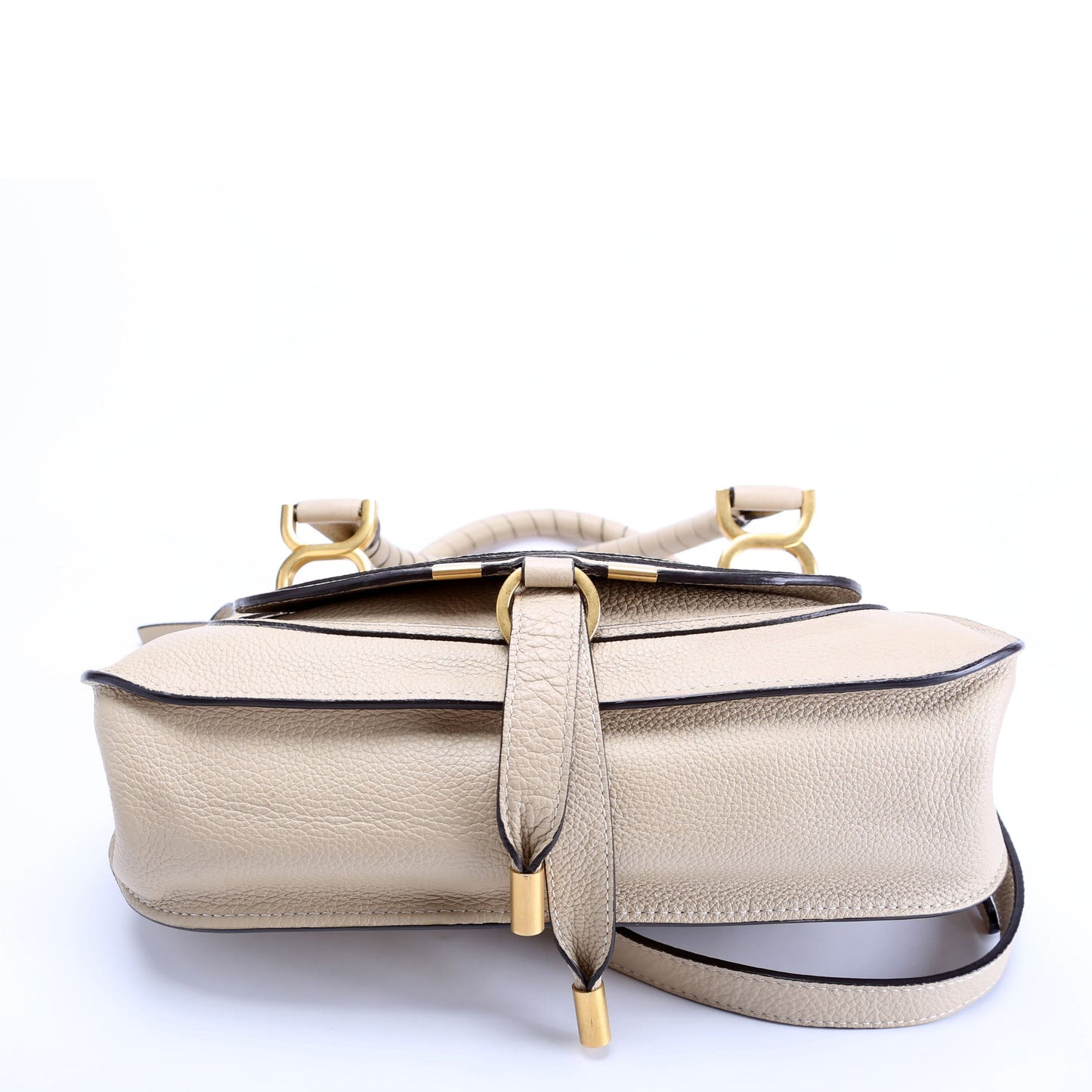 Marcie Small Double Carry Beige