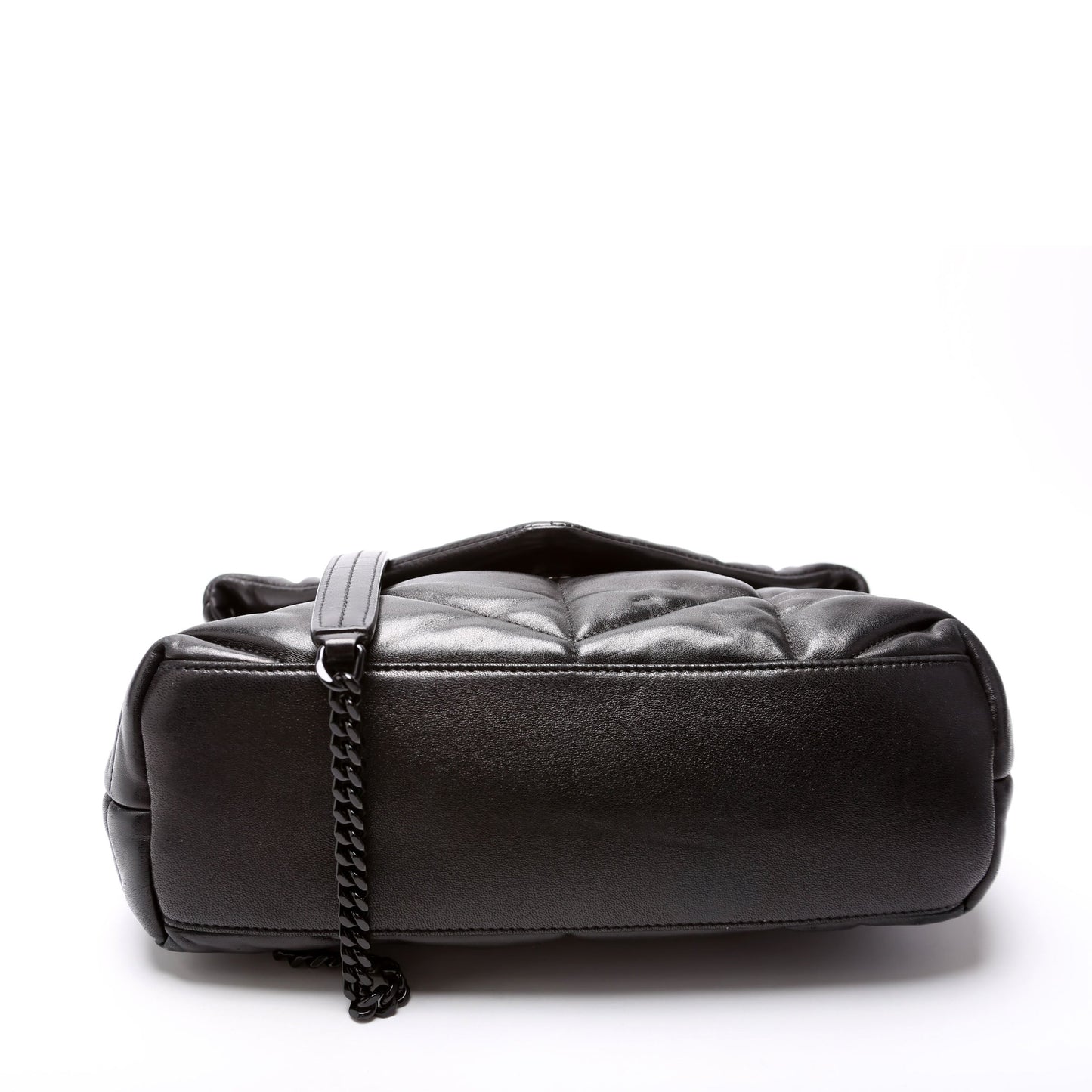 Puffer Quilted Small Lambskin 577476 Black
