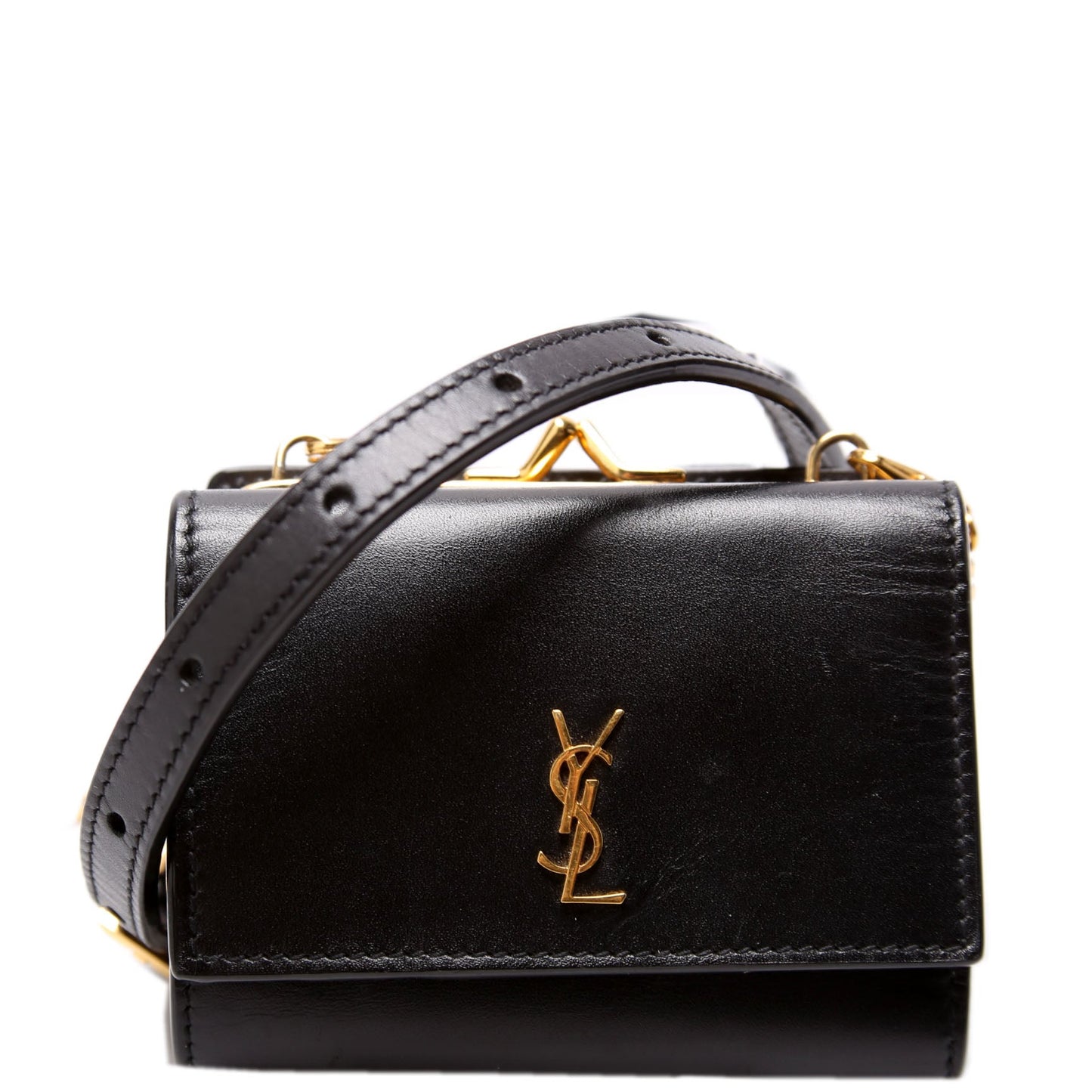 Rider Smooth Calfskin Belt Bag 660786 Black
