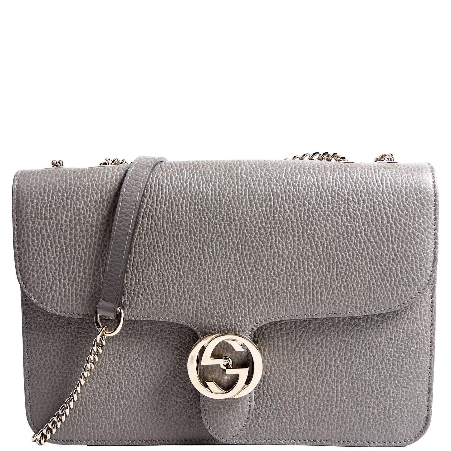 510303 Interlocking GG Shoulder Grey