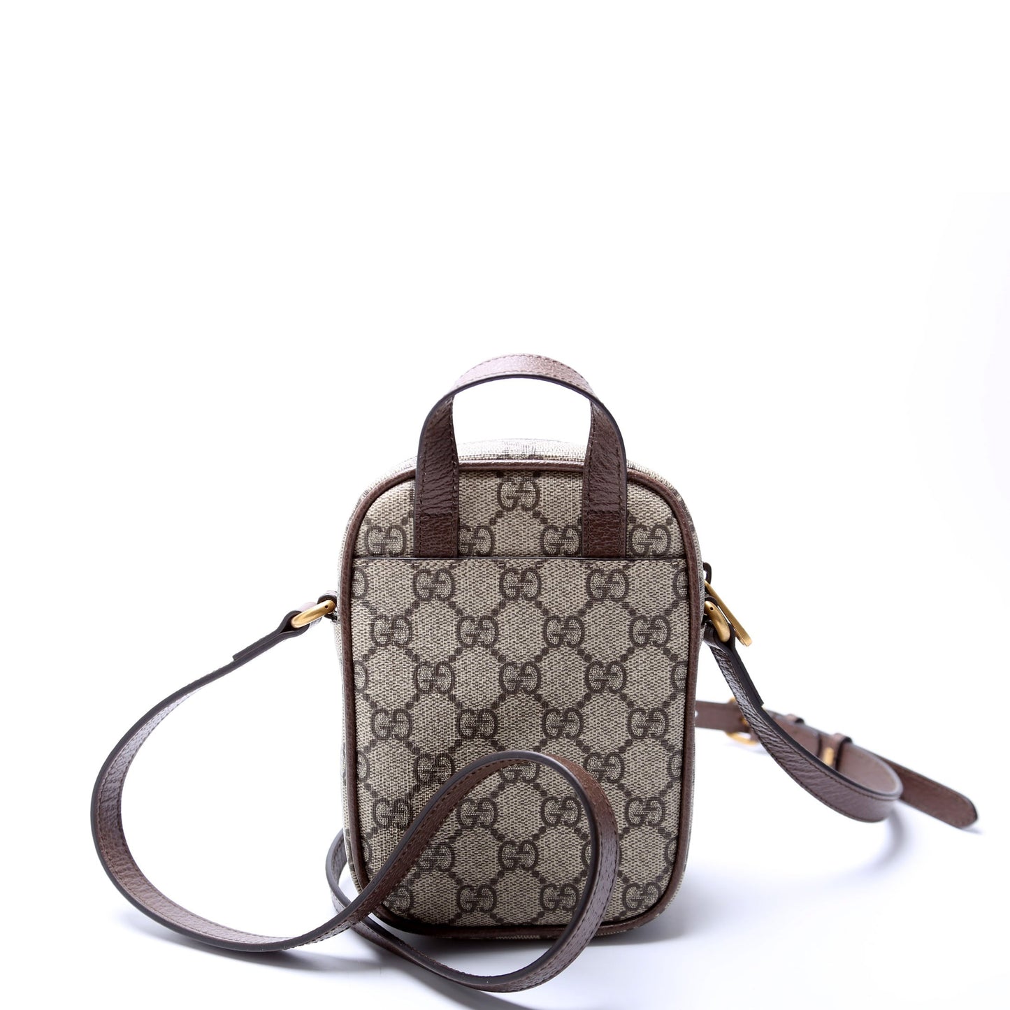 671682 GG Supreme Ophidia Mini Shoulder Bag Brown