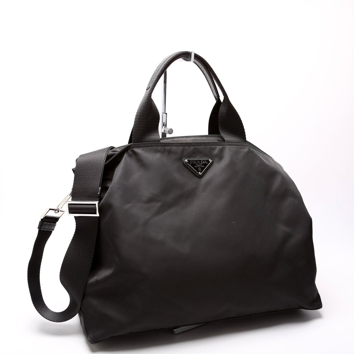 Nylon Vela East West Shopper Tote