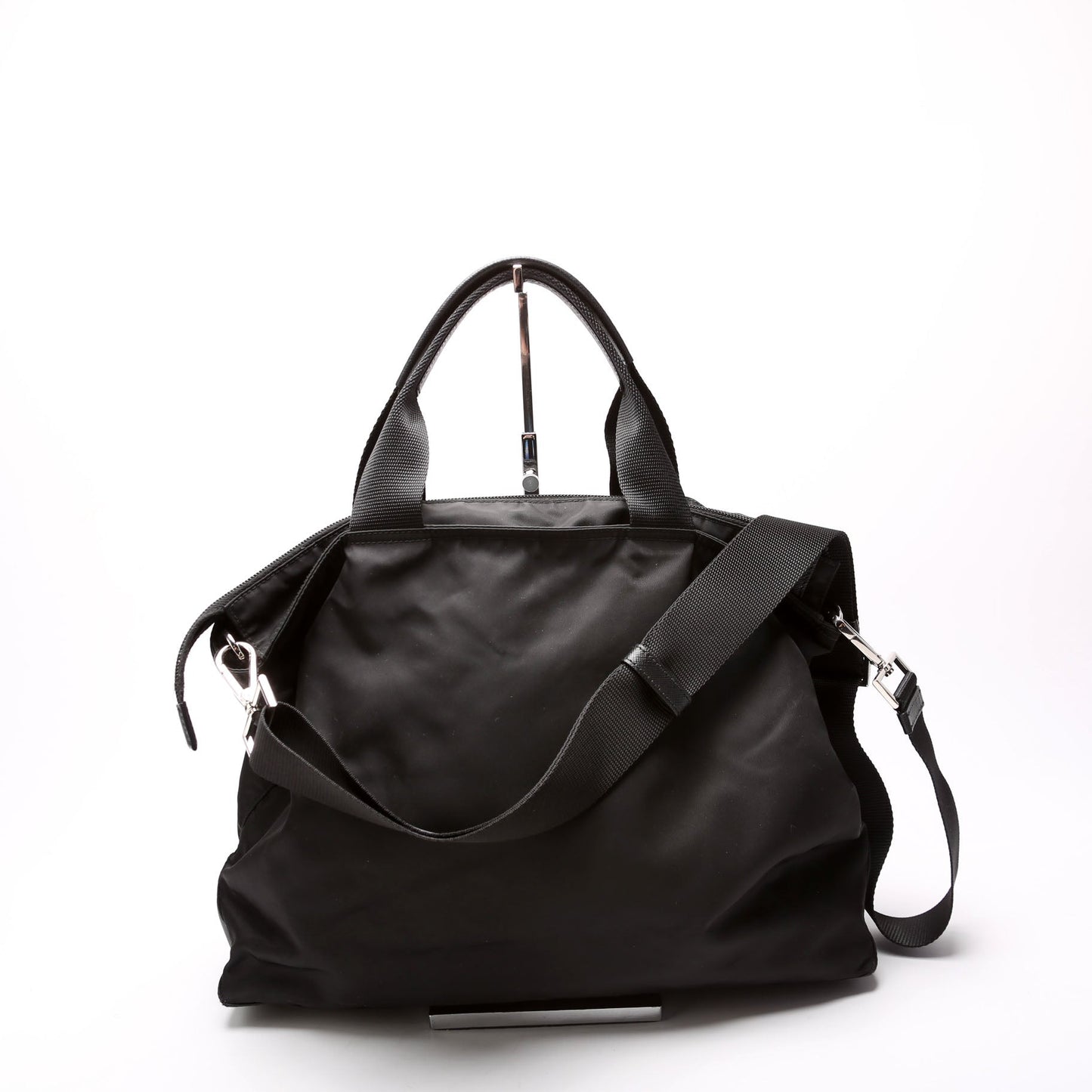 Nylon Vela East West Shopper Tote