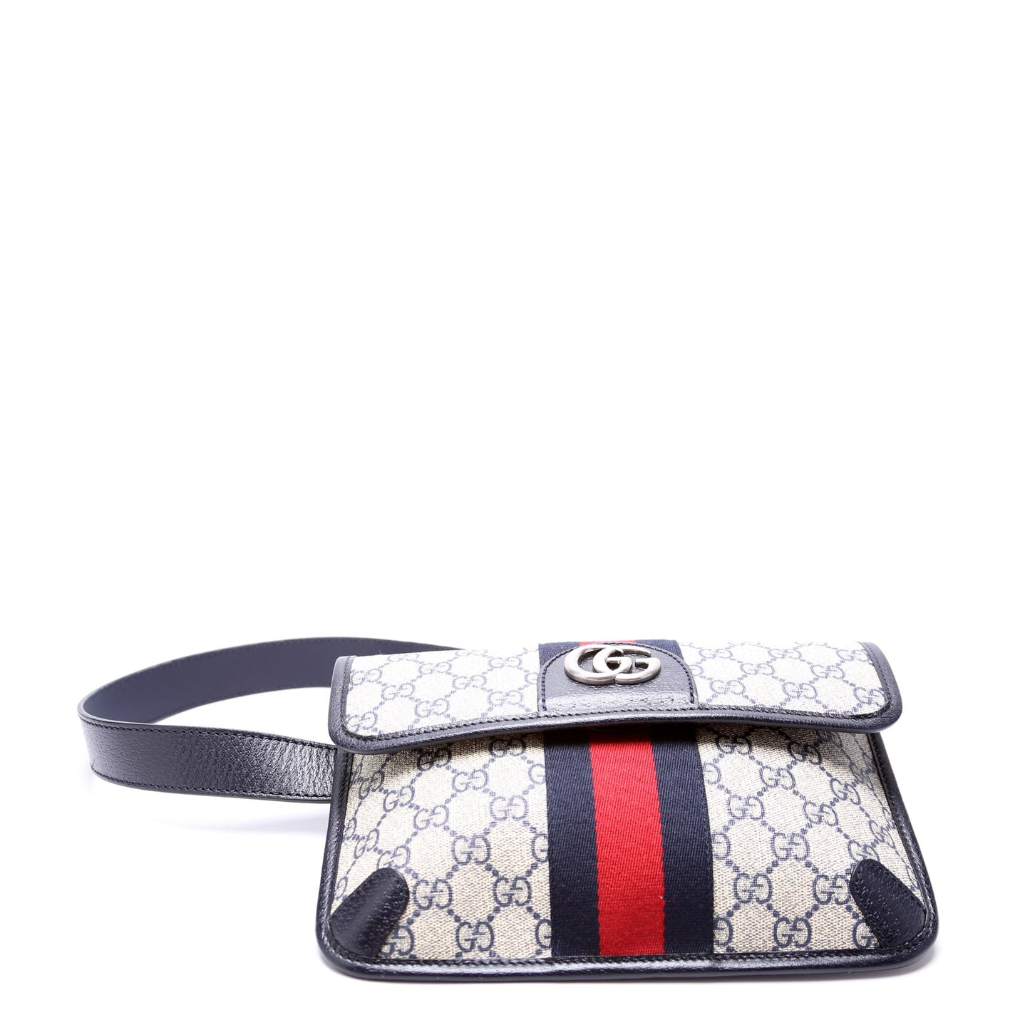 674081 GG Supreme Ophidia Belt Bag Navy