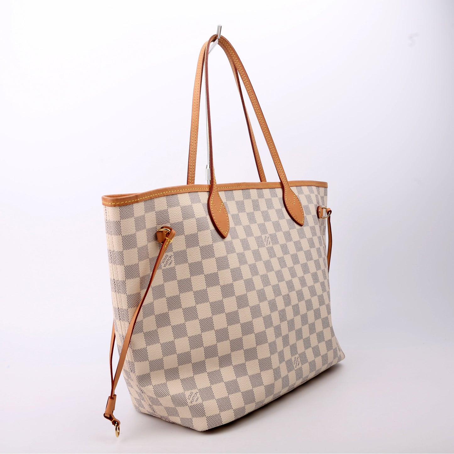 Neverfull with Wallet MM Damier Azur