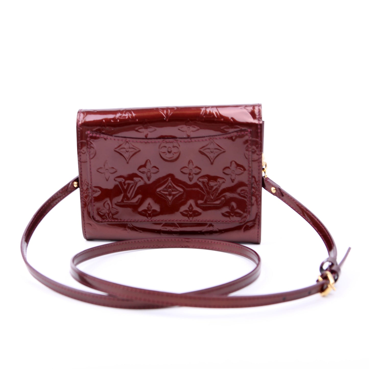 Rossmore Clutch PM Vernis Maroon