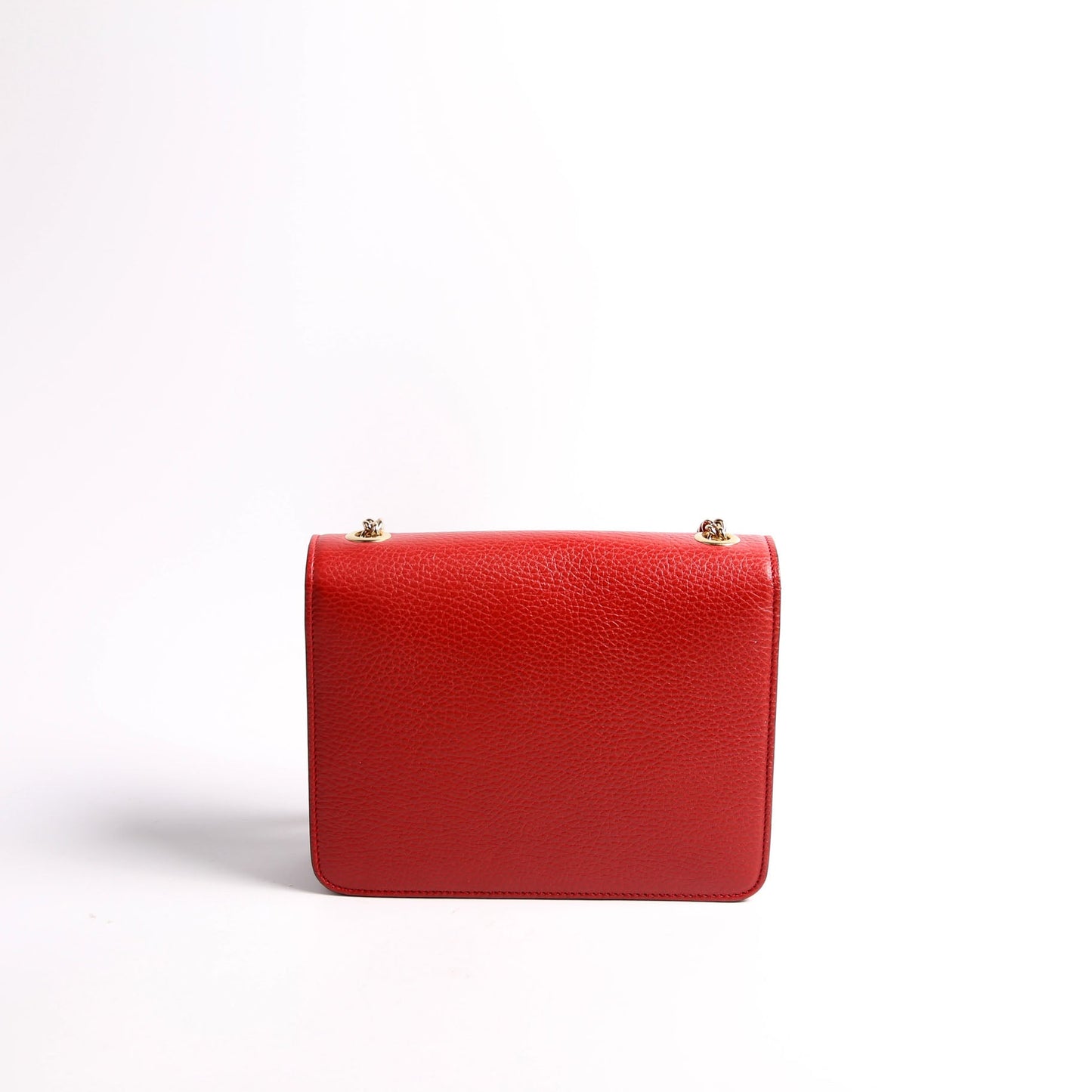 510304 Interlocking Small Crossbody Red