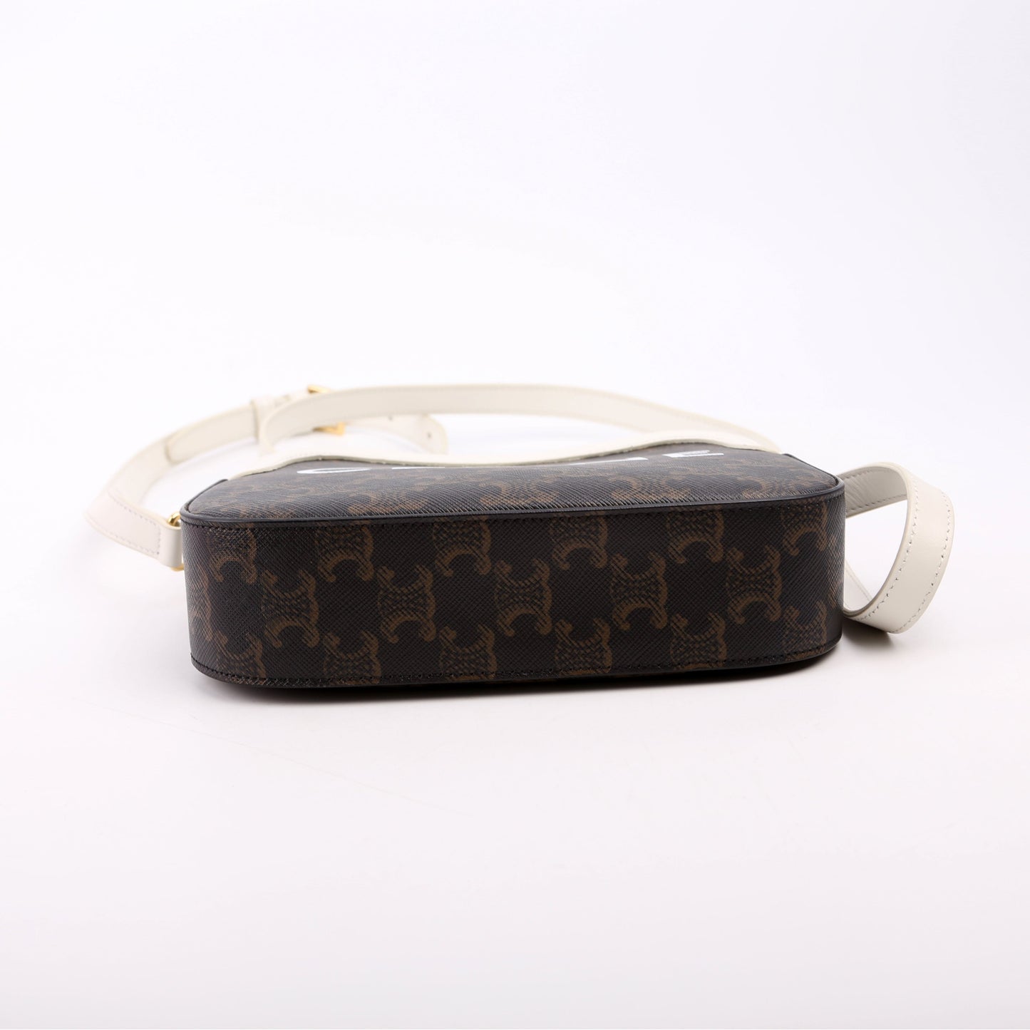 Triomphe Canvas Camera Small White