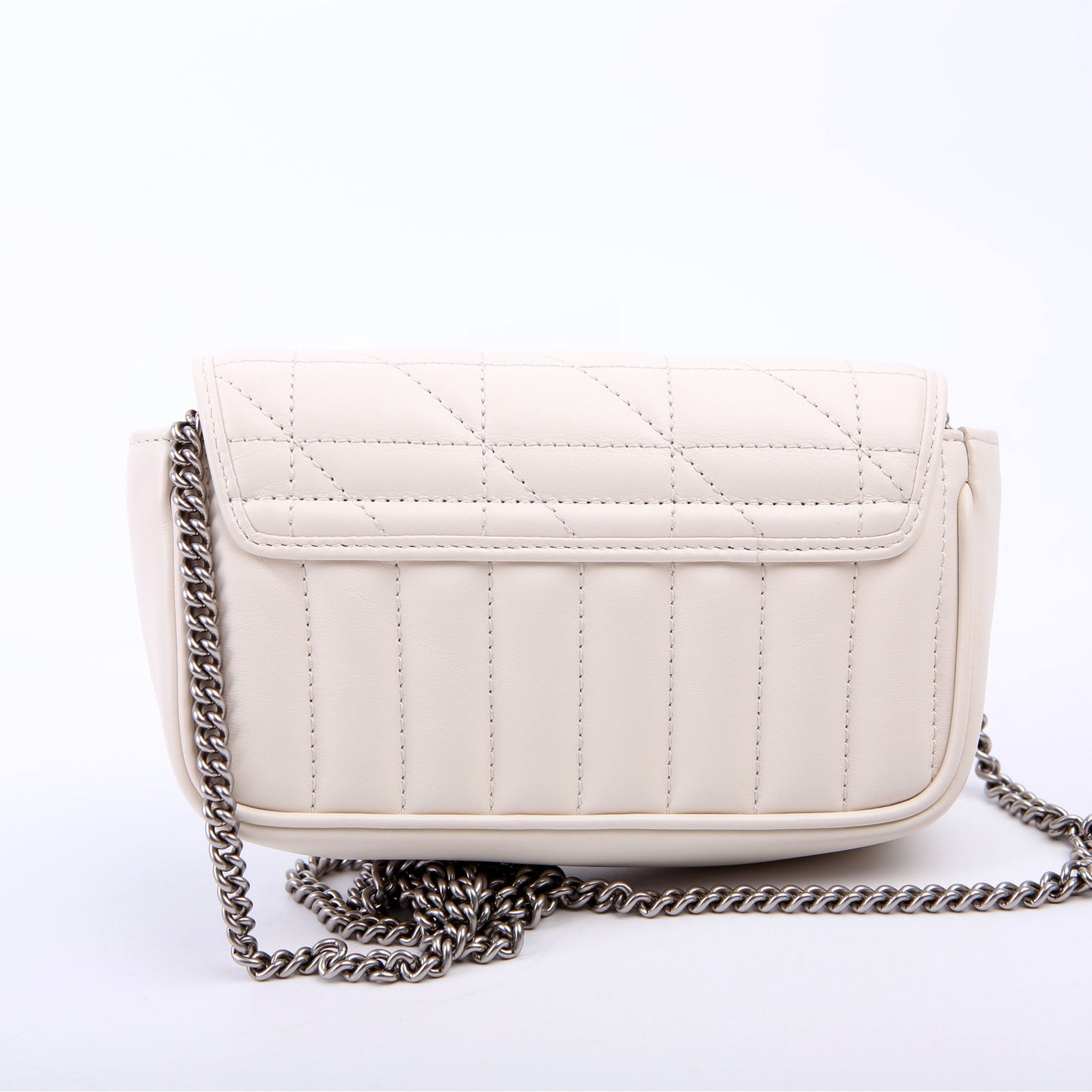 476433 Marmont Aria Super Mini Flap White