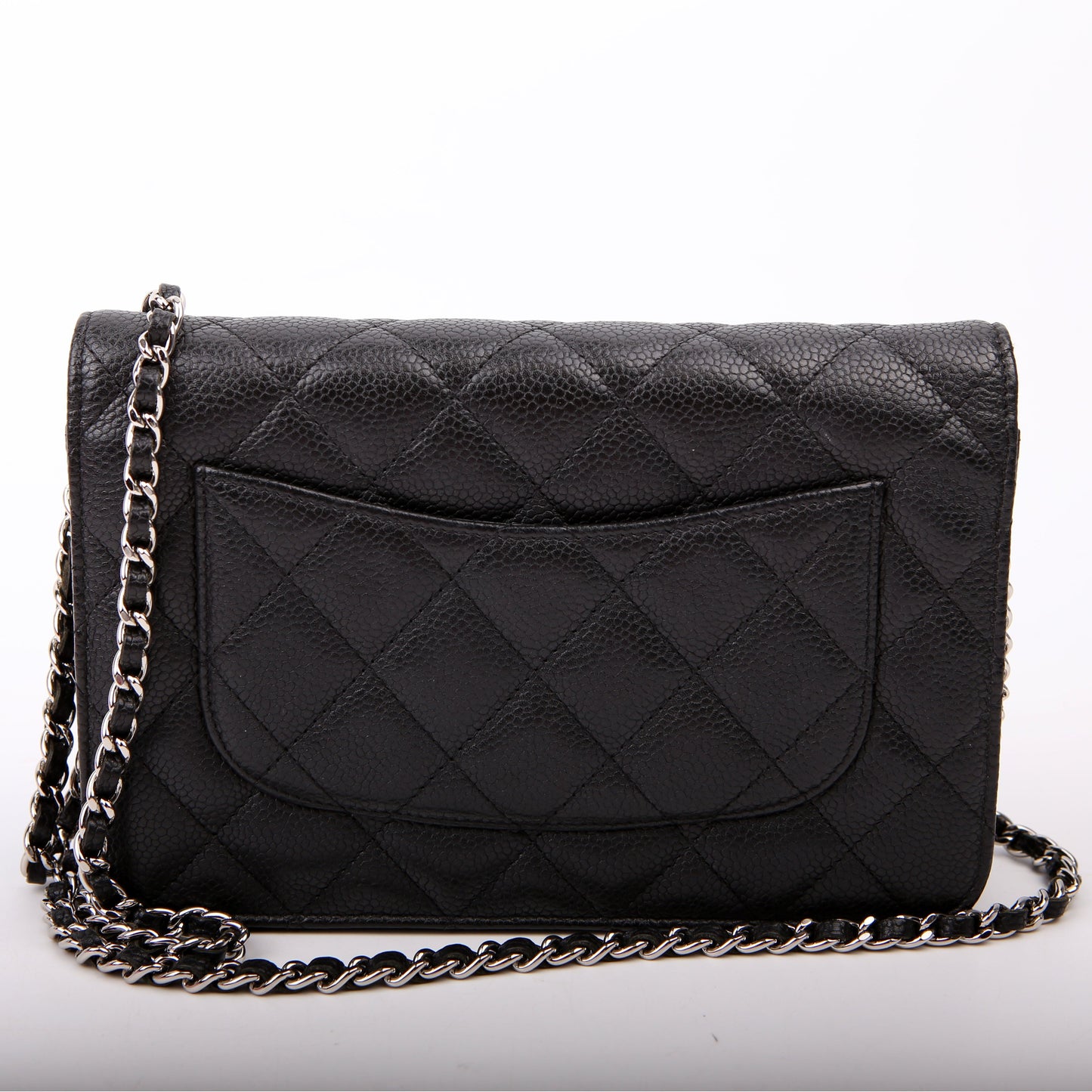 WOC Classic Quilted Caviar Black