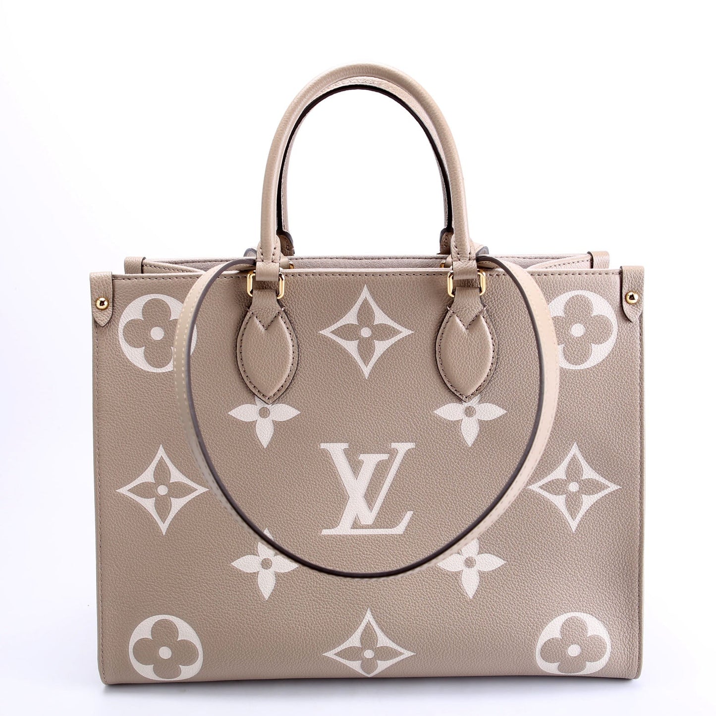 ONTHEGO MM Bicolor Empreinte Taupe