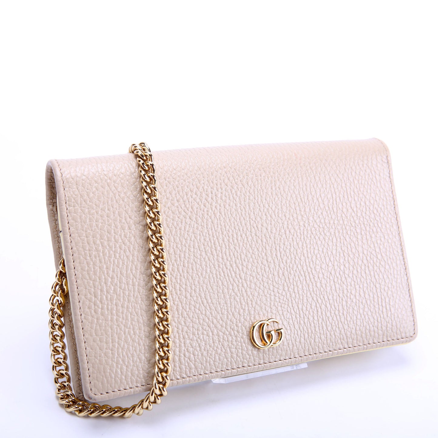 497985 Marmont Mini Chain Bag Beige/Yellow