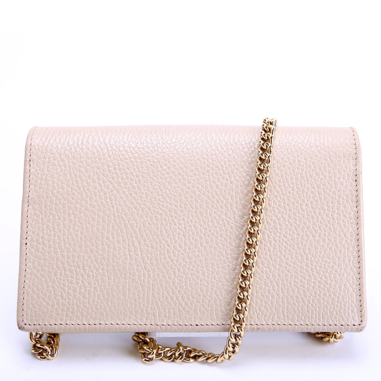 497985 Marmont Mini Chain Bag Beige/Yellow