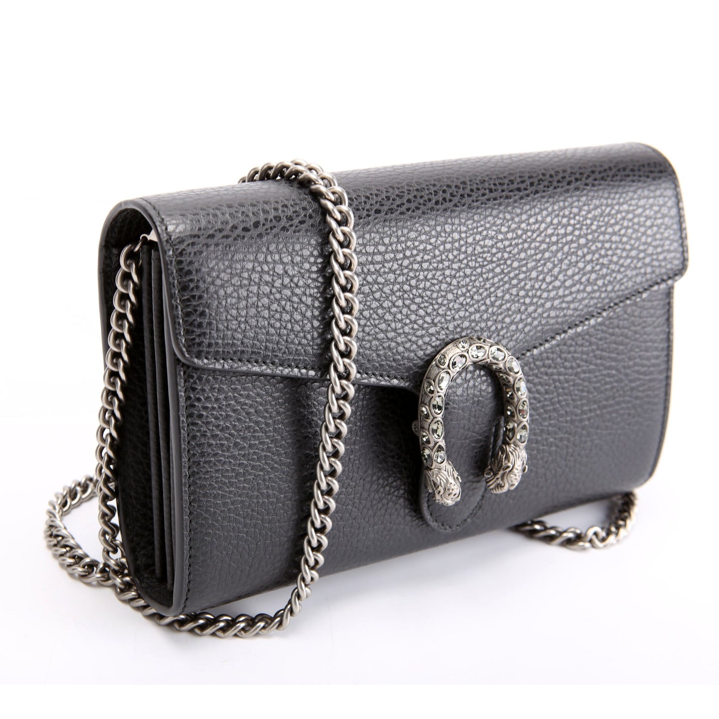 401231 Dionysus Mini Wallet Black/Silver