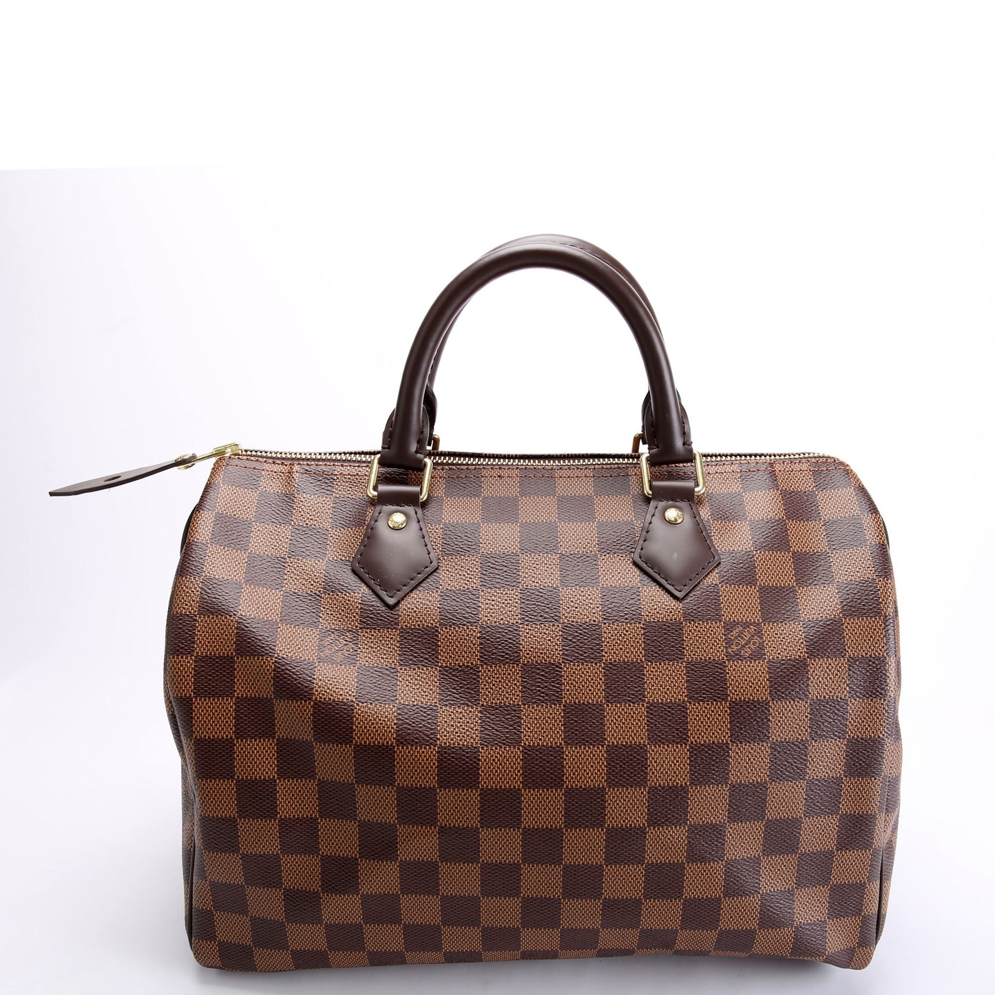 Speedy 30 Damier Ebene Brown/Red