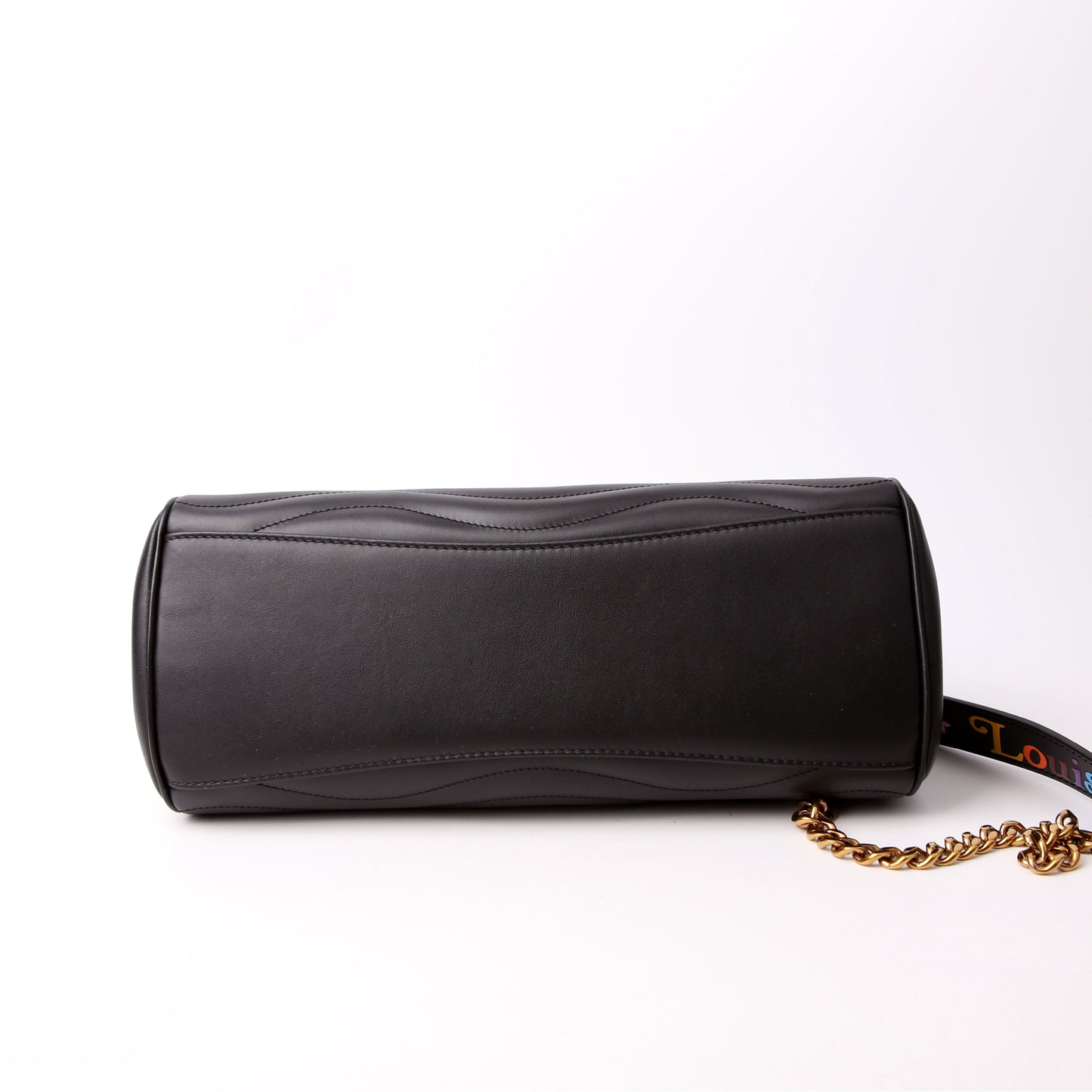 New Wave Chain Tote Black