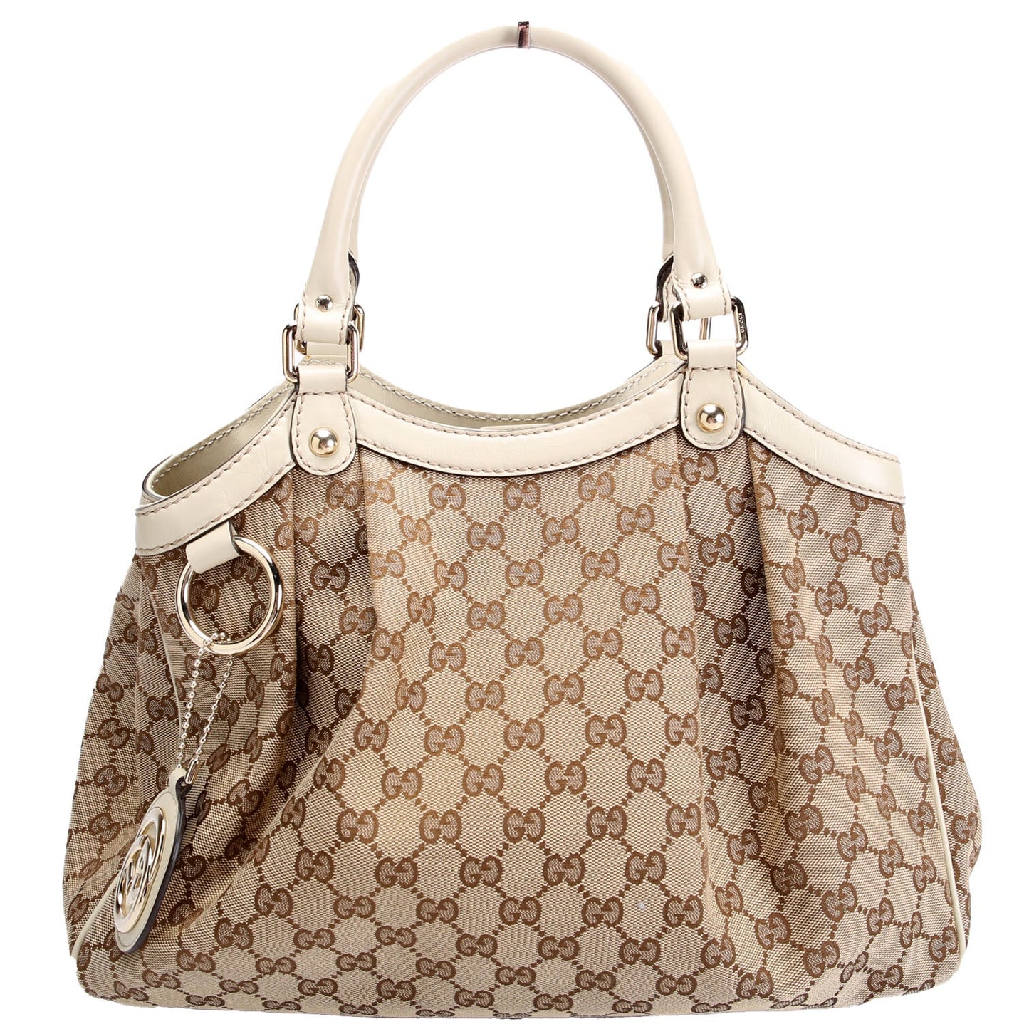 211944 Sukey GG Canvas Medium Beige/Tan