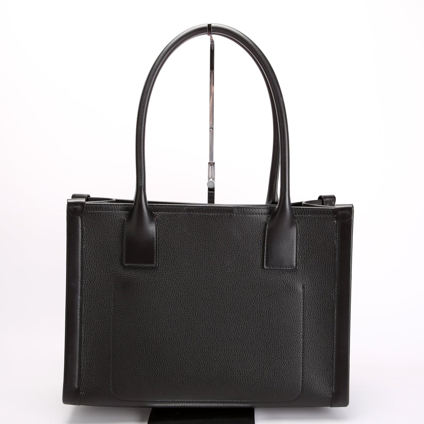 By My Side Embossed Tote Small Black