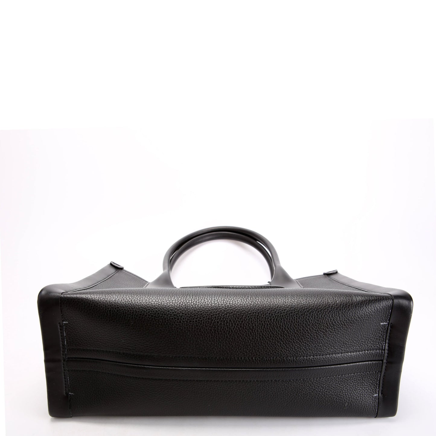 By My Side Embossed Tote Small Black