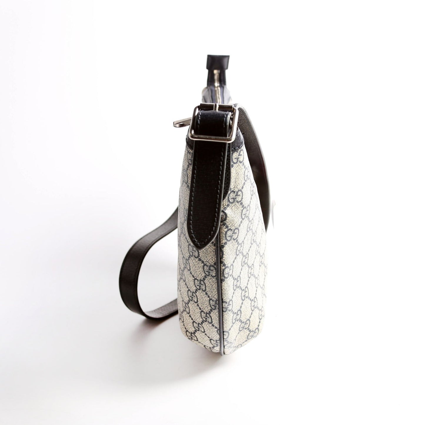 598125 Ophidia GG Supreme Small Shoulder Bag Navy