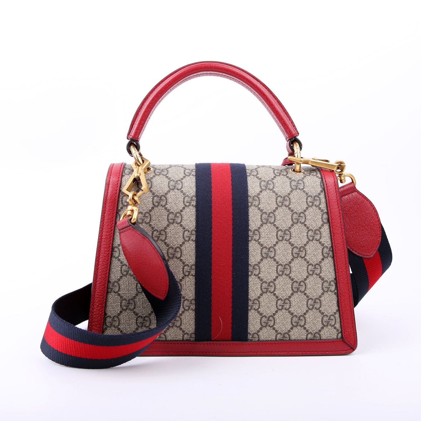 476541 Queen Margaret Top Handle Red
