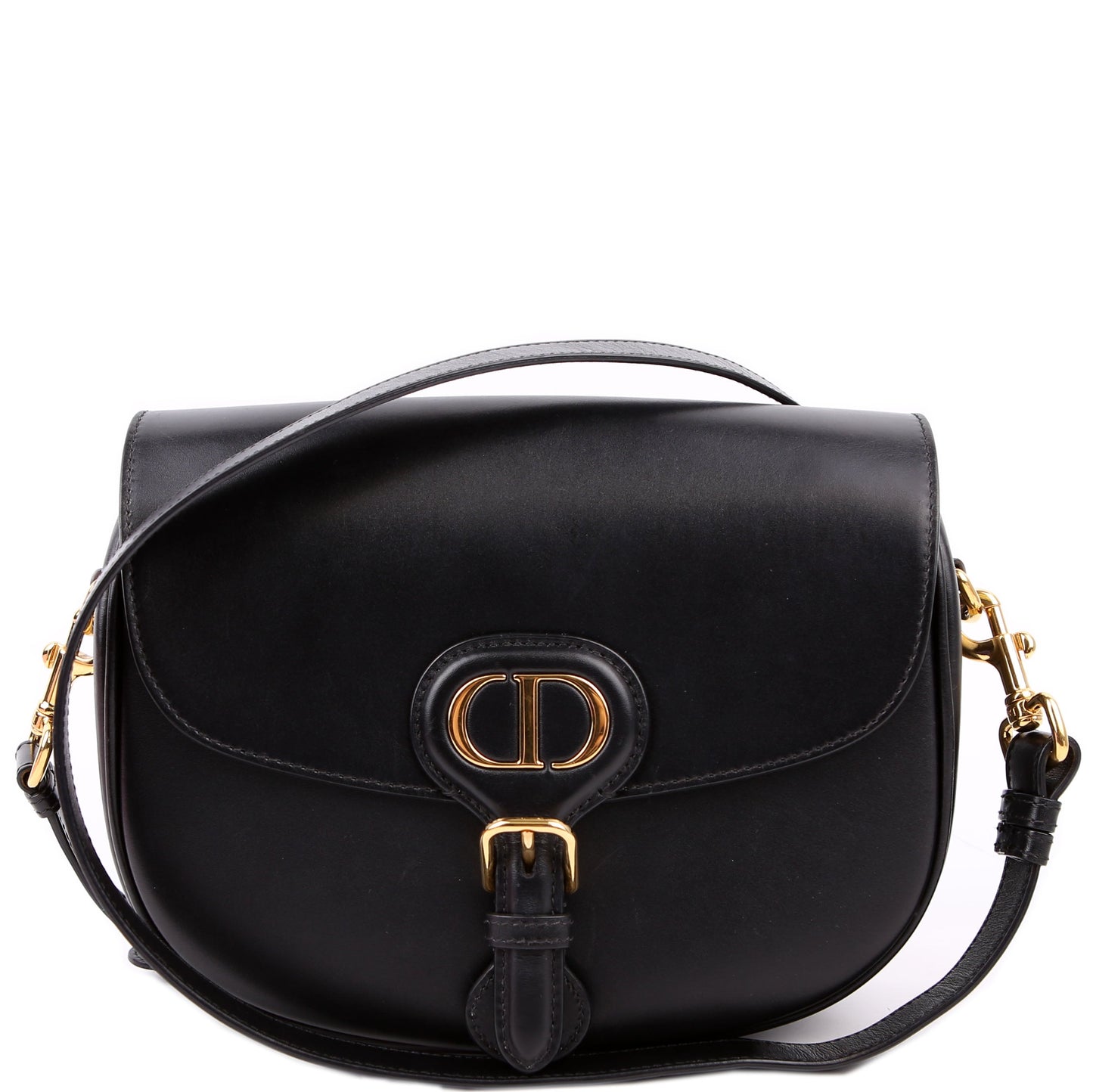Bobby Bag Medium Grain Leather Black