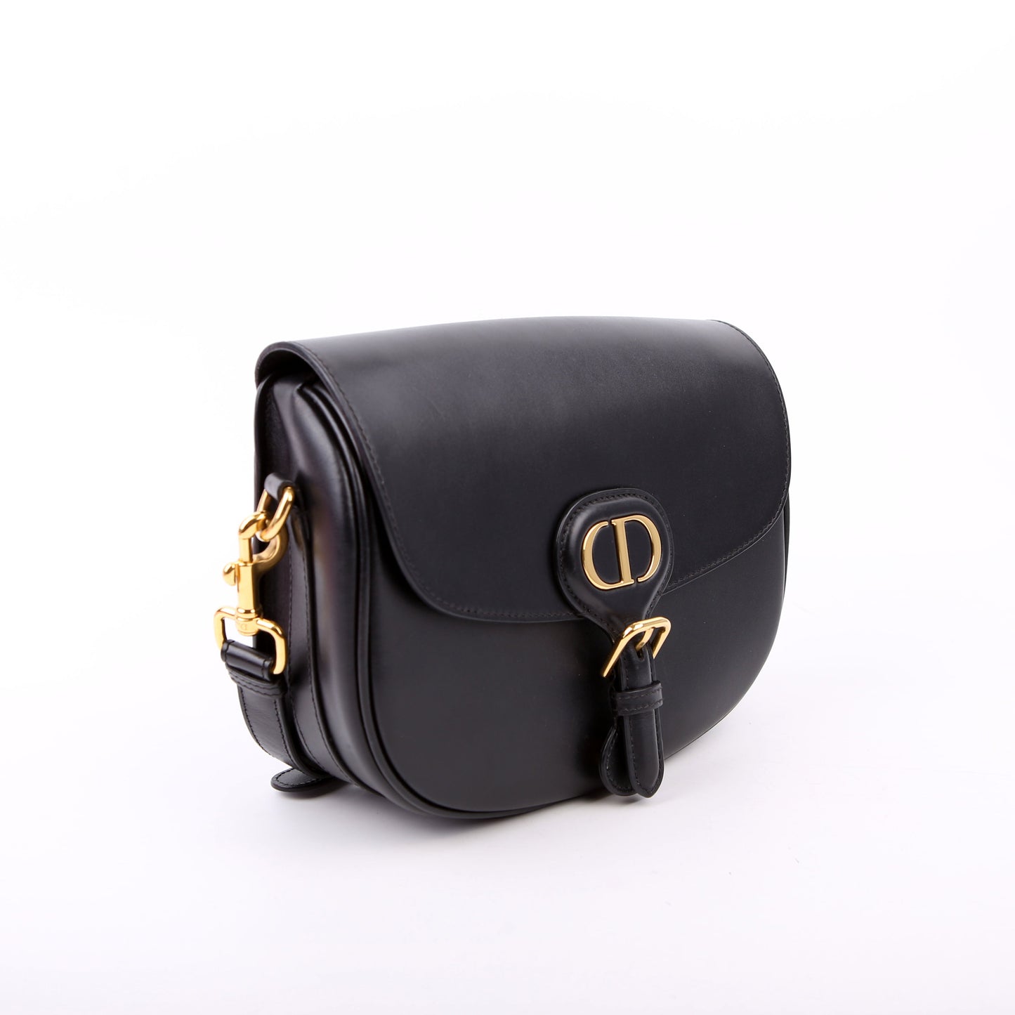 Bobby Bag Medium Grain Leather Black