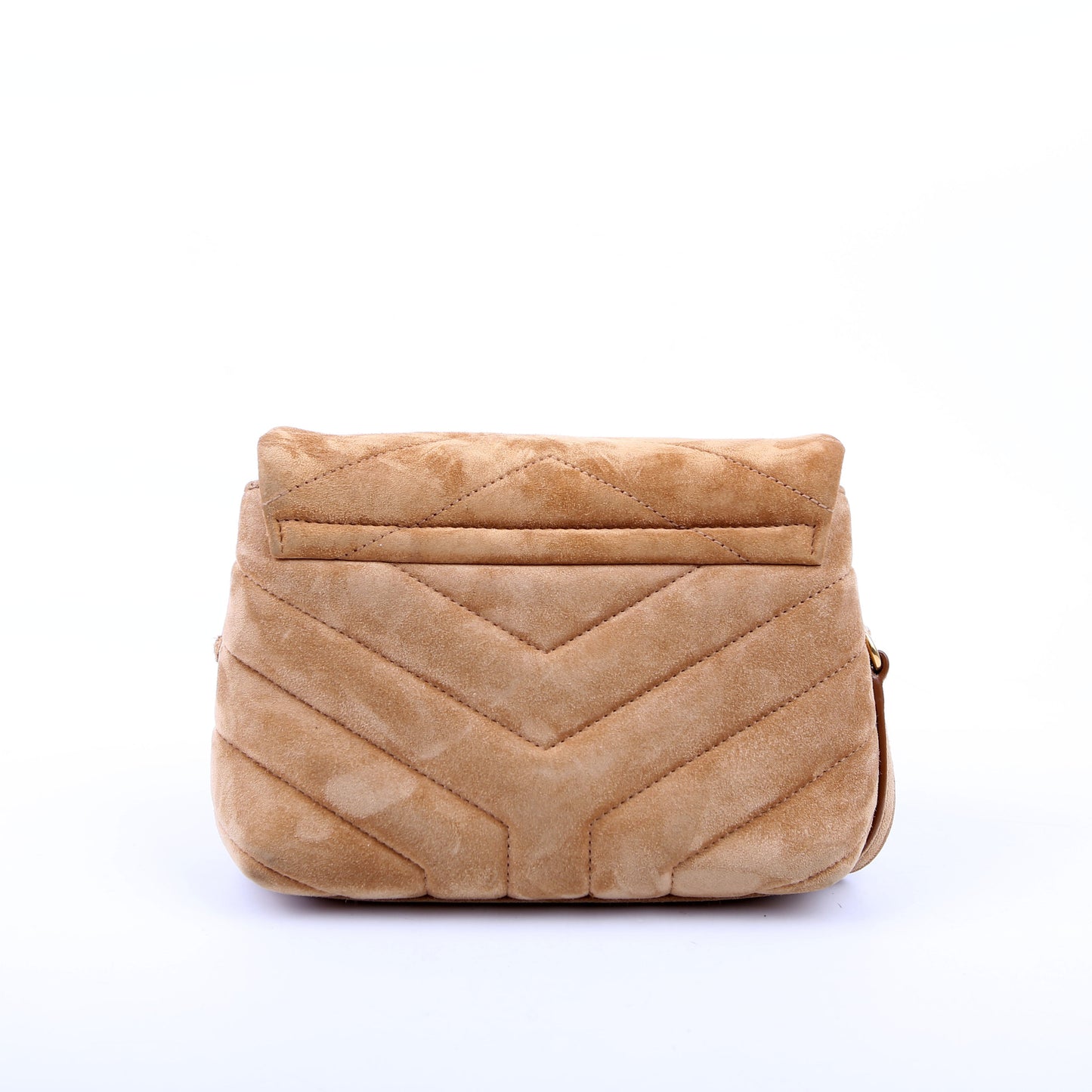 Loulou Suede Satchel Toy Crossbody 678401 Brown