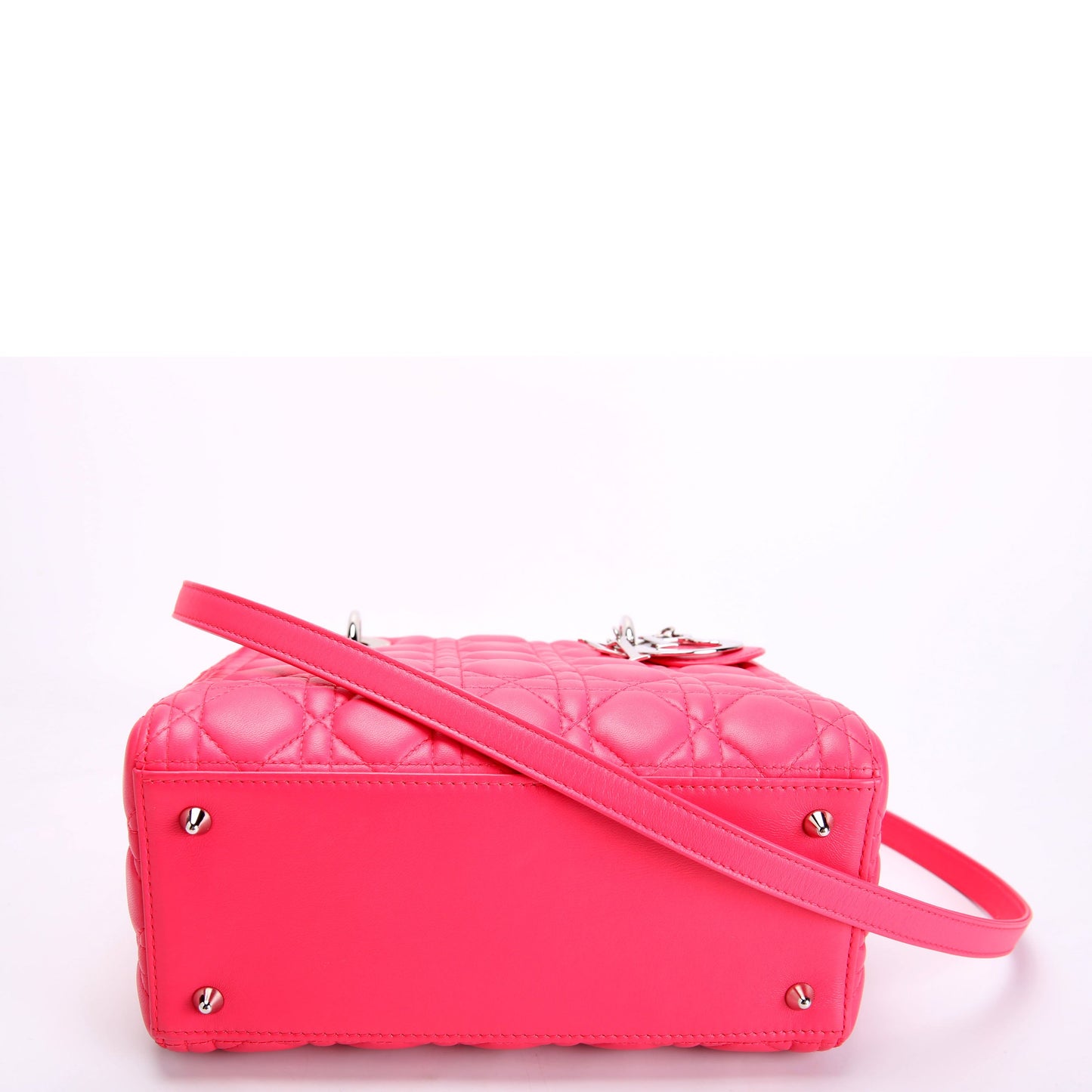 Lady Dior Medium Lambskin Pink