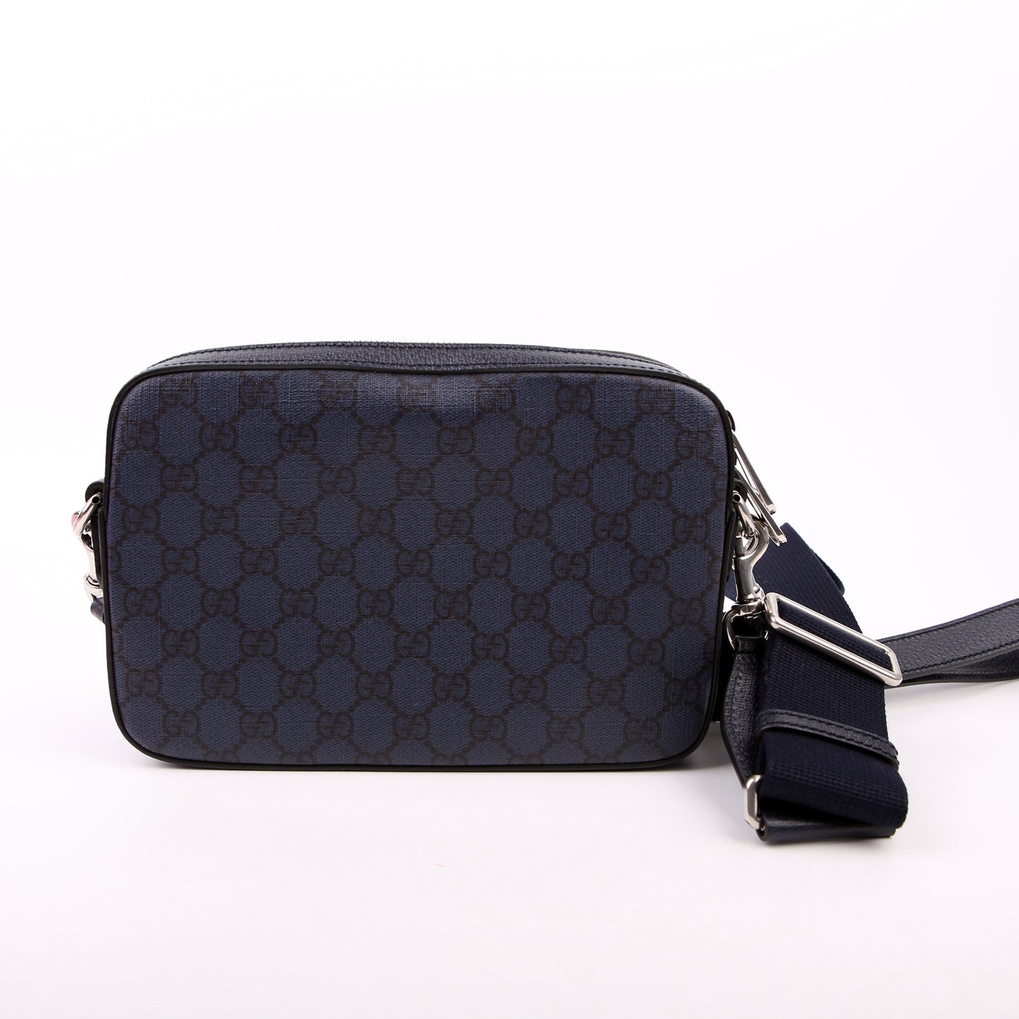 699439 GG Supreme Ophidia Wristlet Crossbody Blue