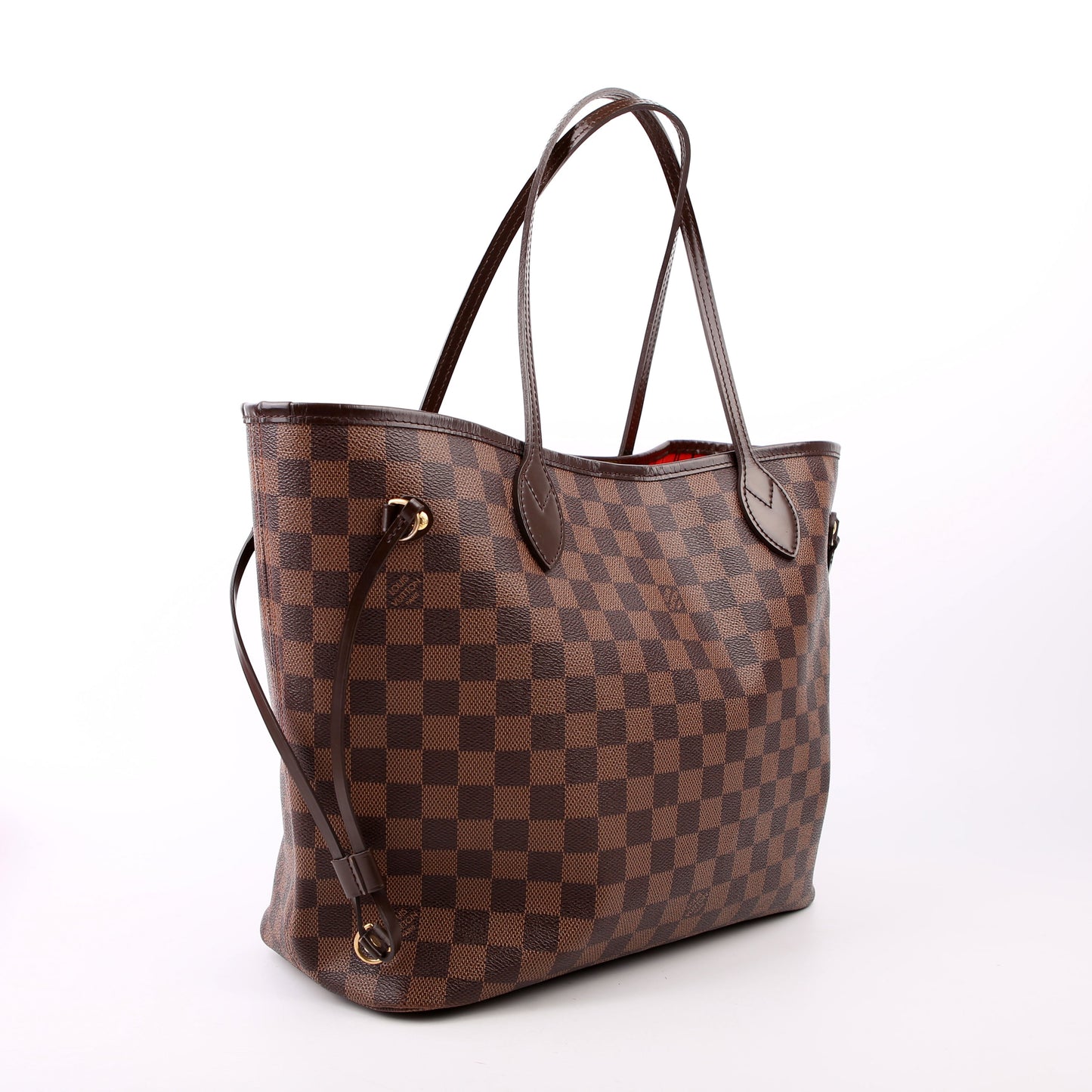 Neverfull MM Damier Ebene Red