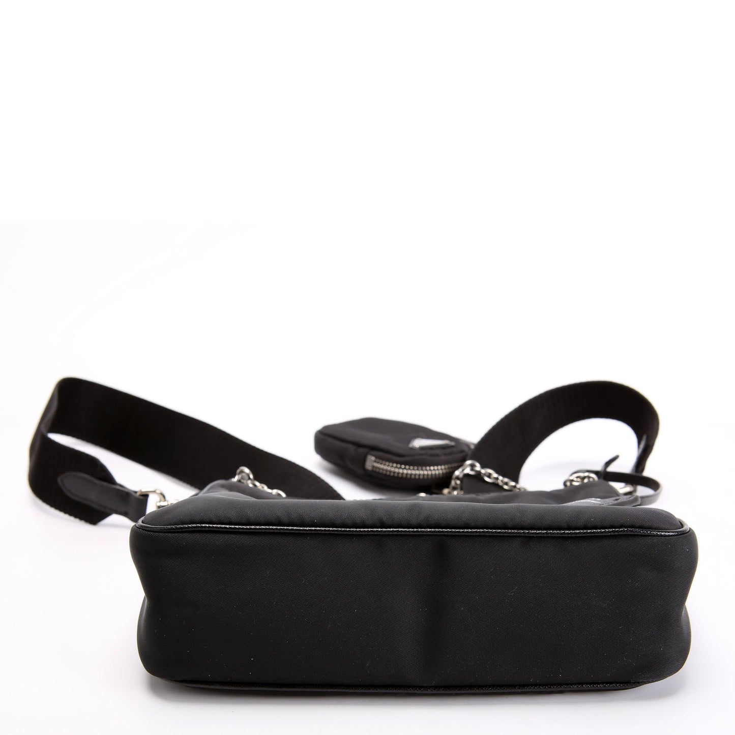 1BH204 Nylon Re-Edition 2005 Shoulder Bag Black