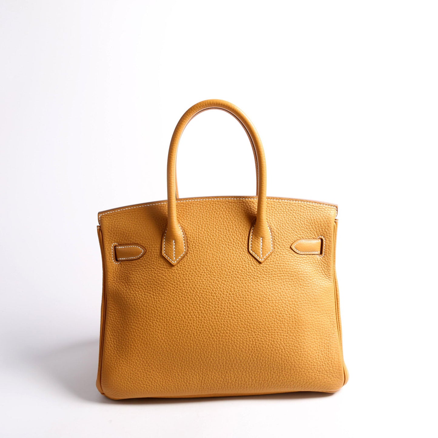 Taurillon Clemence Birkin 30 Natural Sable/Silver