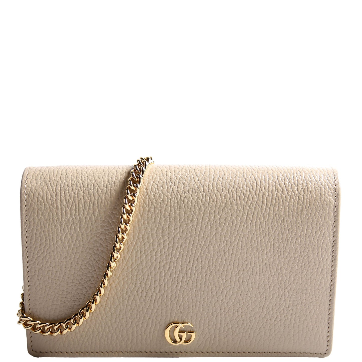 497985 Marmont Mini Chain Bag Taupe/Yellow