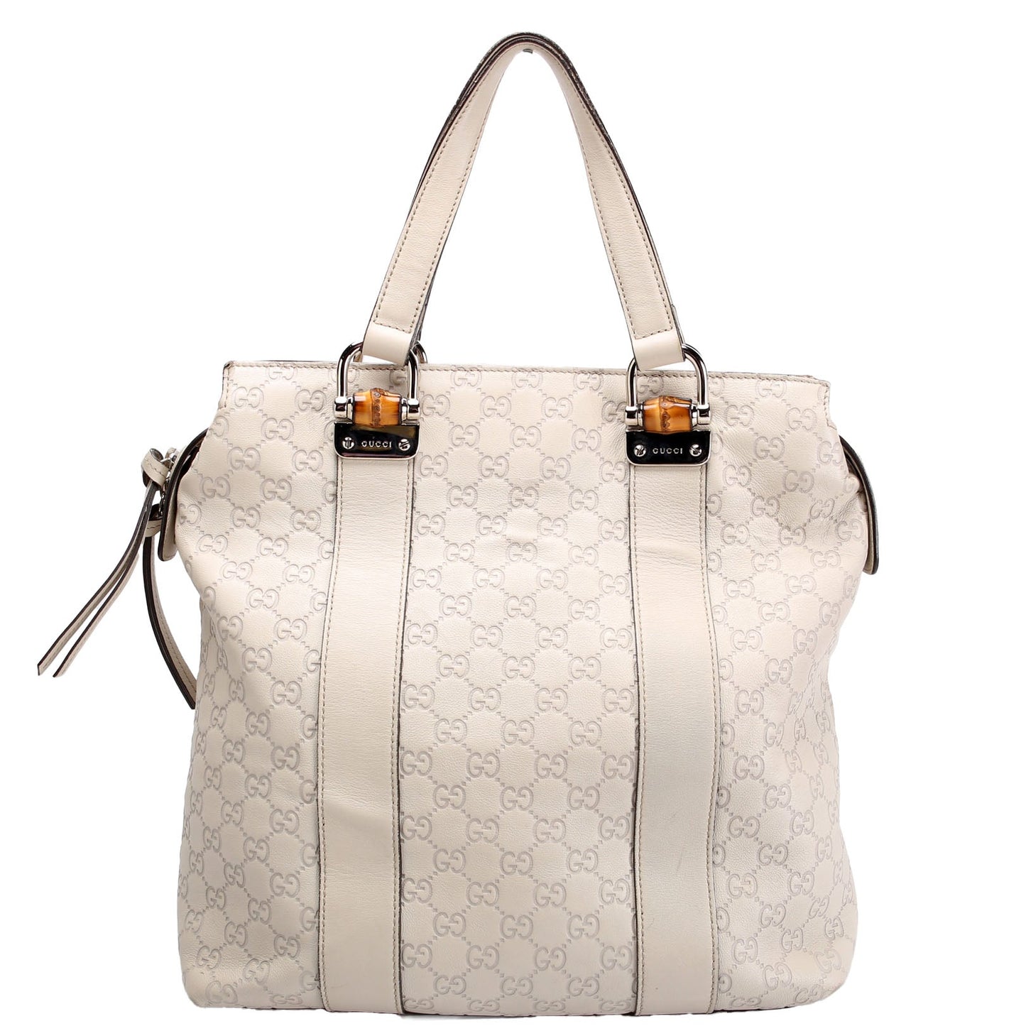 355773 Guccissima Bamboo Tote