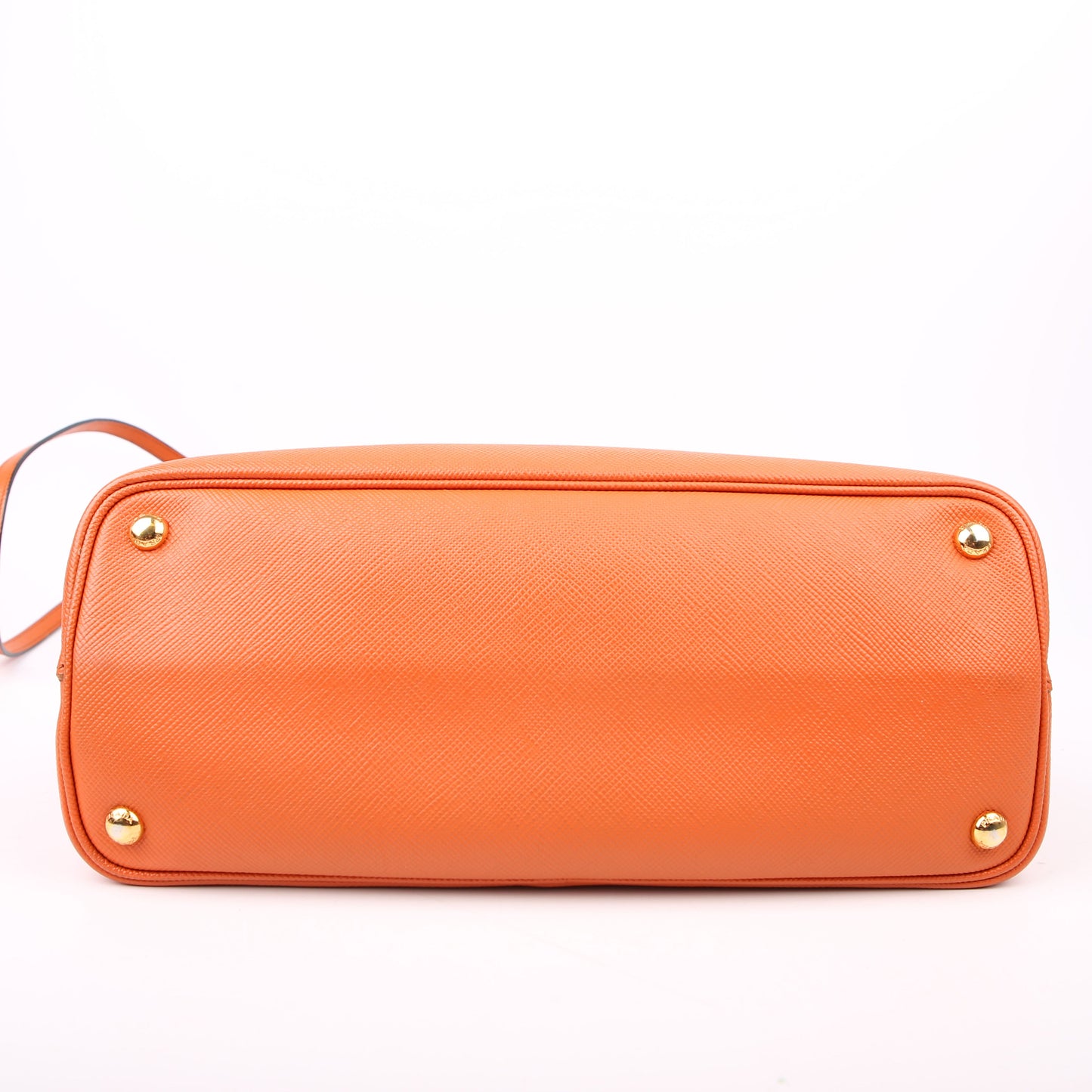 Saffiano Cuir Double Large Orange